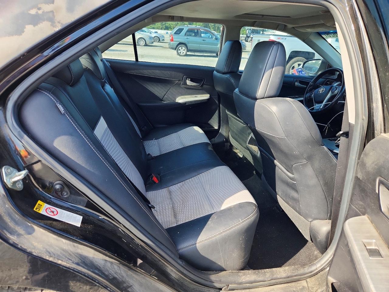 2012 Toyota Camry Se Black vin: 4T1BF1FK5CU010683