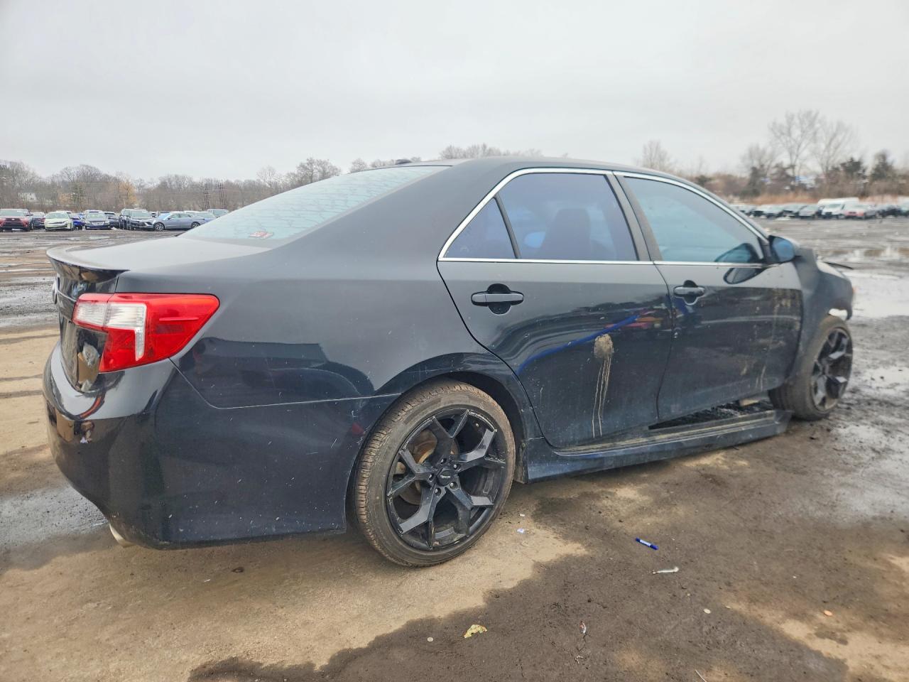 2012 Toyota Camry Se Black vin: 4T1BF1FK5CU017312