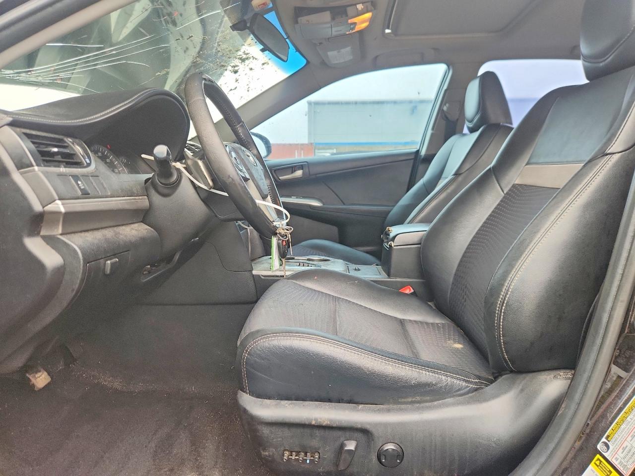 2012 Toyota Camry Se Black vin: 4T1BF1FK5CU017312
