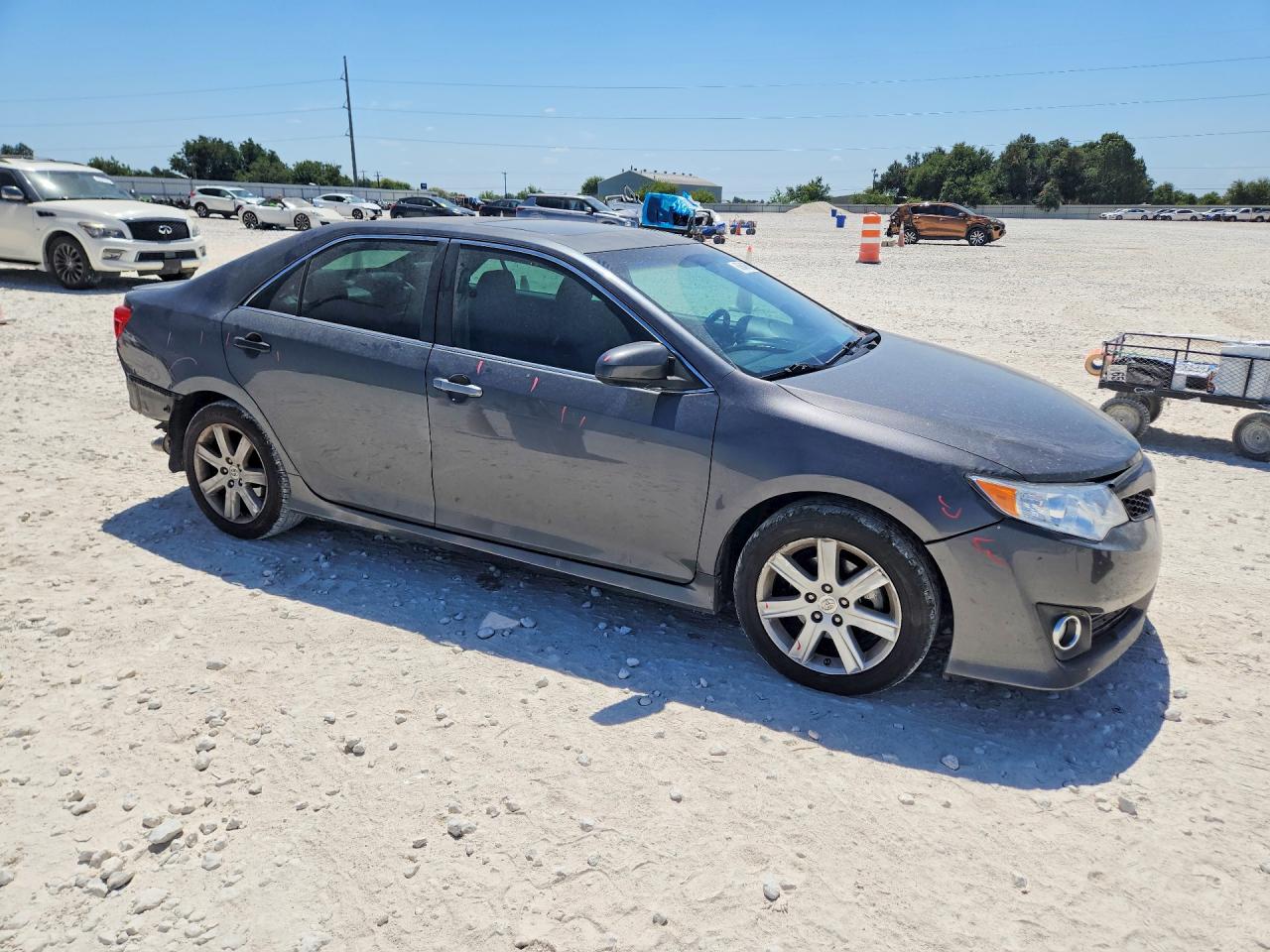 2012 Toyota Camry Se Gray vin: 4T1BF1FK5CU021070