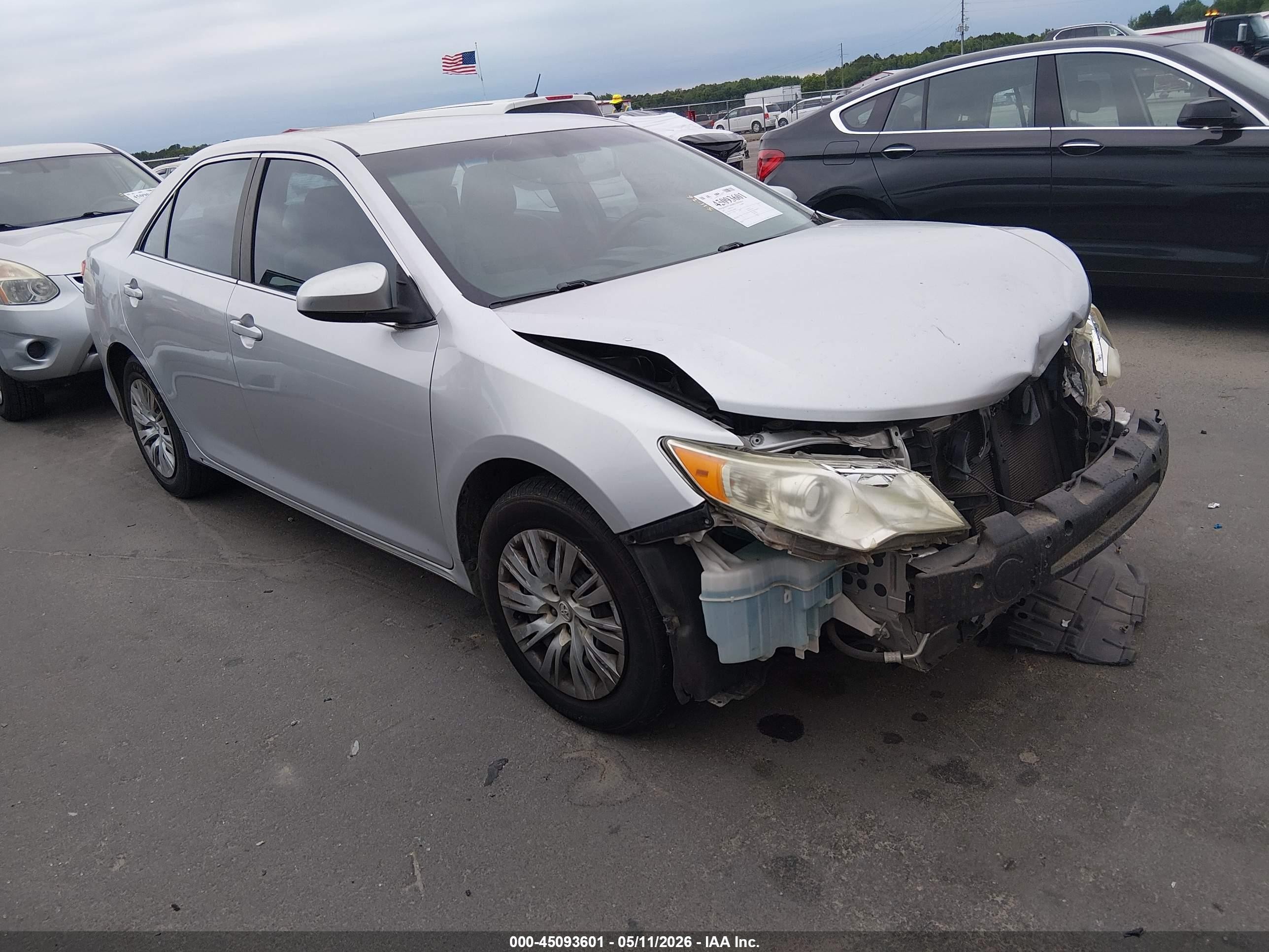 2012 Toyota Camry Le Silver vin: 4T1BF1FK5CU024888