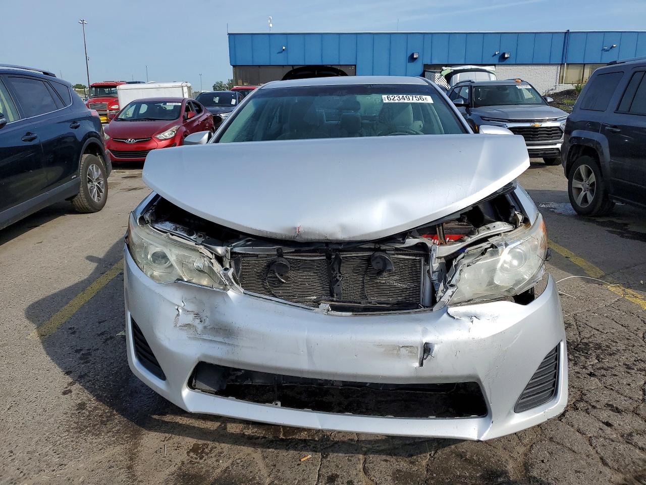 2012 Toyota Camry Le Silver vin: 4T1BF1FK5CU027208