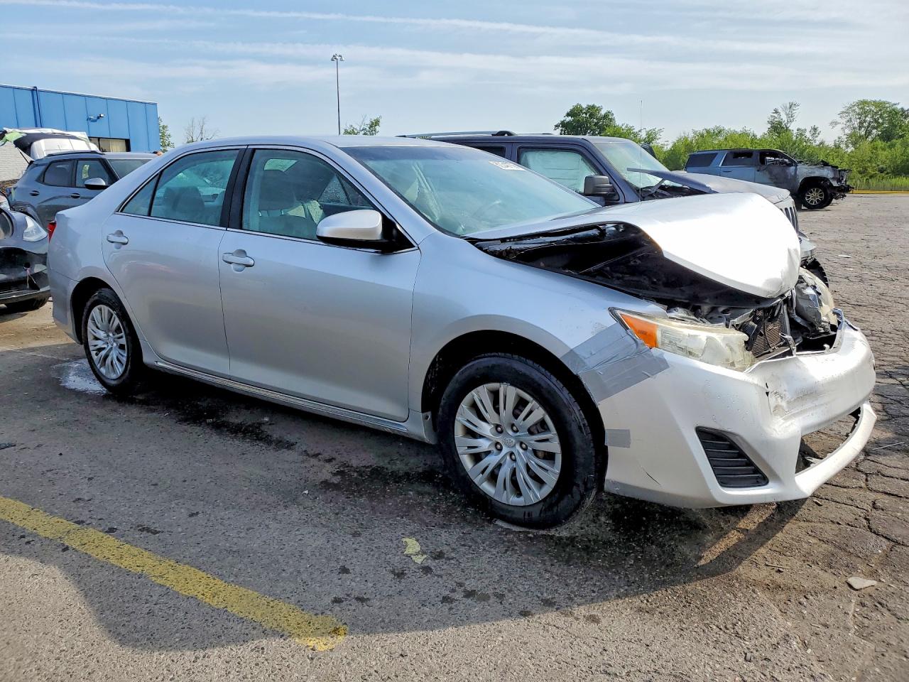2012 Toyota Camry Le Silver vin: 4T1BF1FK5CU027208