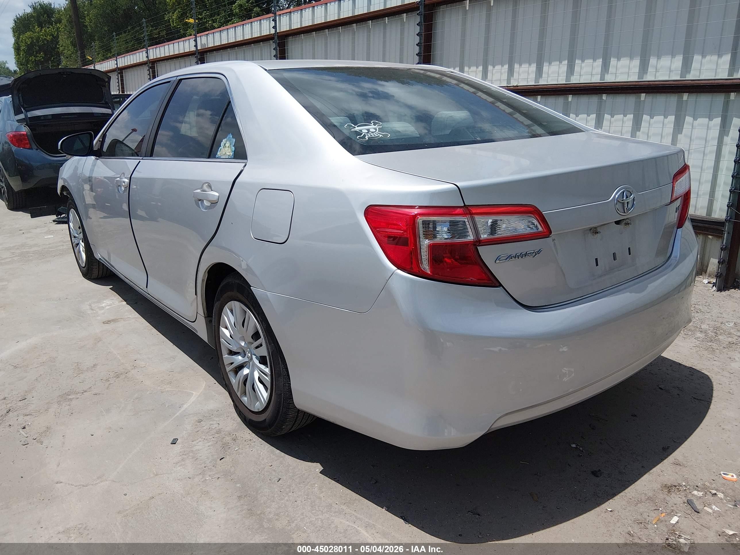 2012 Toyota Camry Le Silver vin: 4T1BF1FK5CU040671