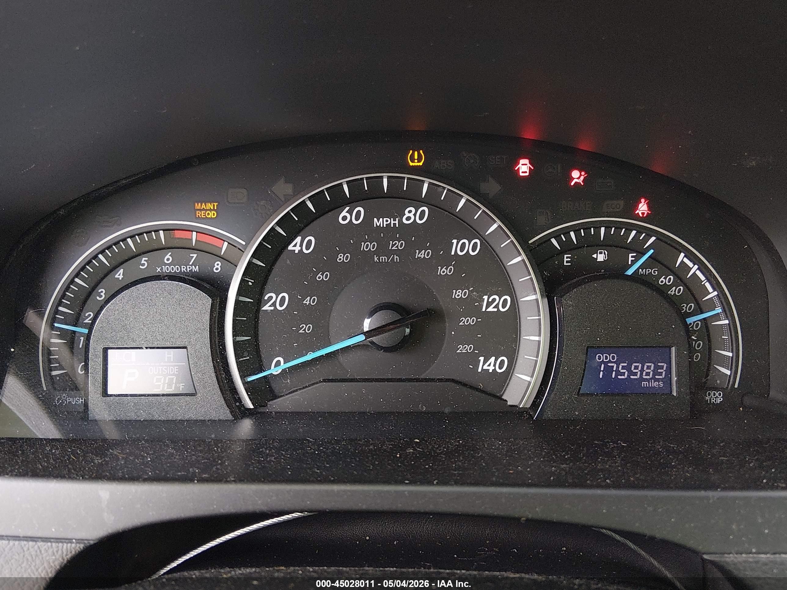 2012 Toyota Camry Le Silver vin: 4T1BF1FK5CU040671