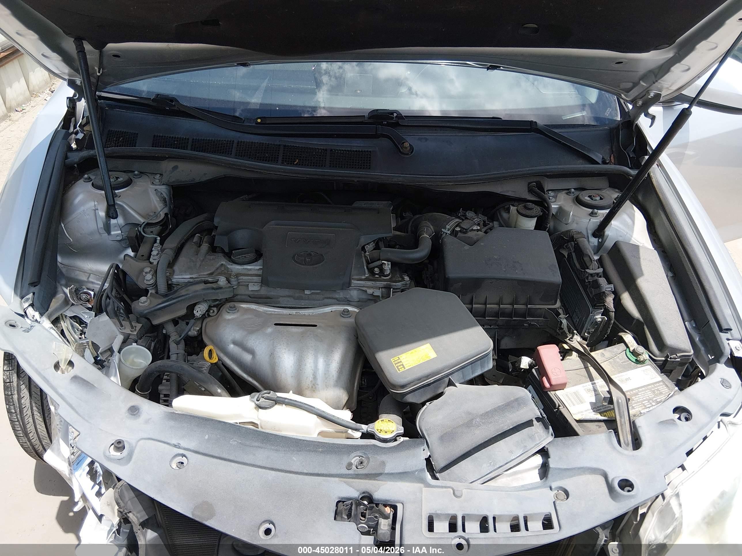 2012 Toyota Camry Le Silver vin: 4T1BF1FK5CU040671