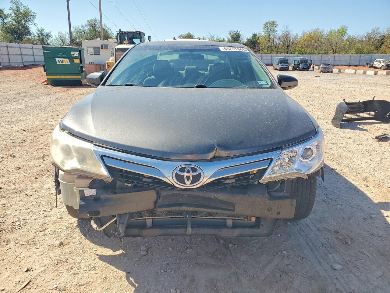2012 Toyota Camry Le Gray vin: 4T1BF1FK5CU042551