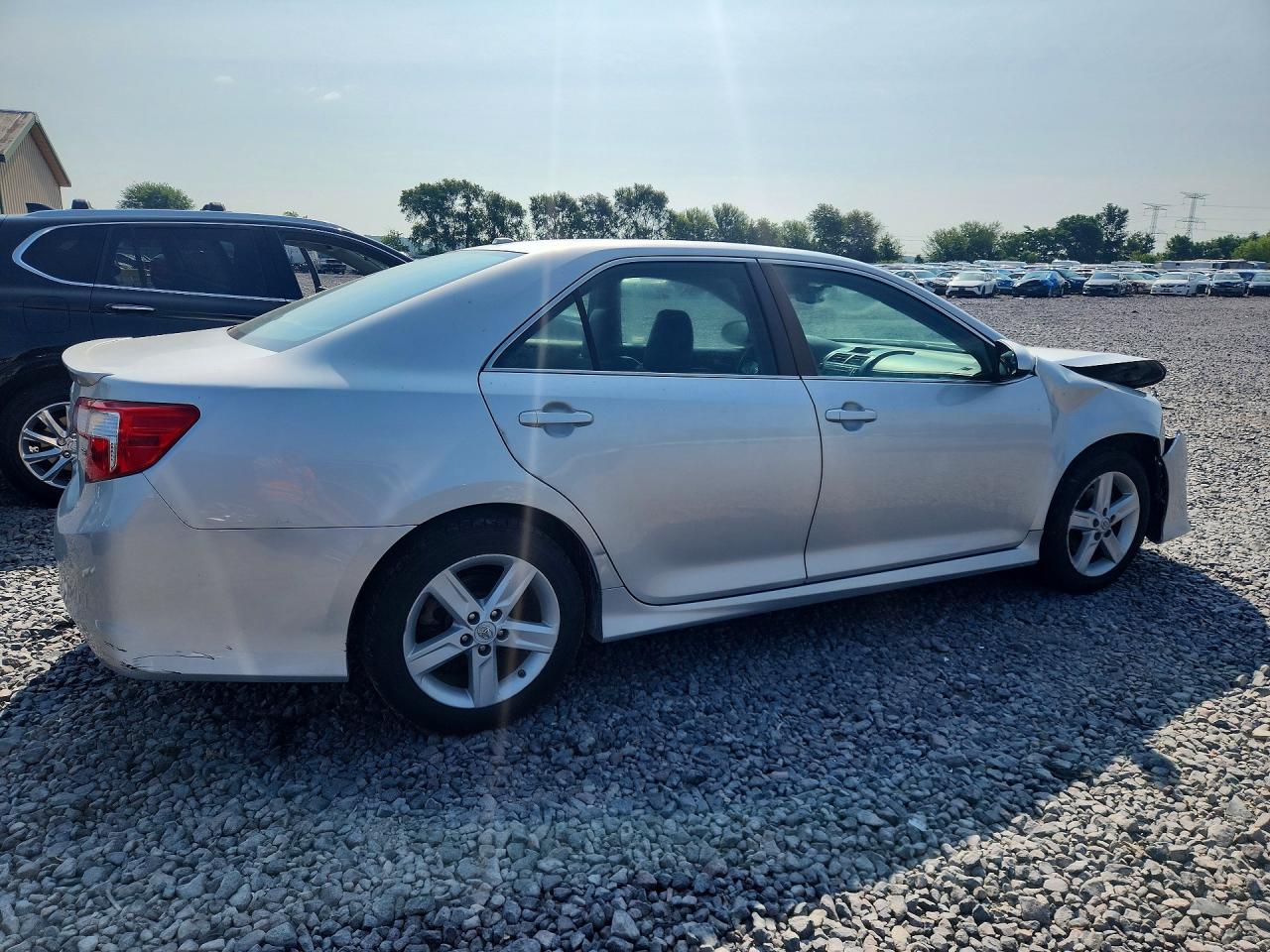 2012 Toyota Camry Se Silver vin: 4T1BF1FK5CU048107