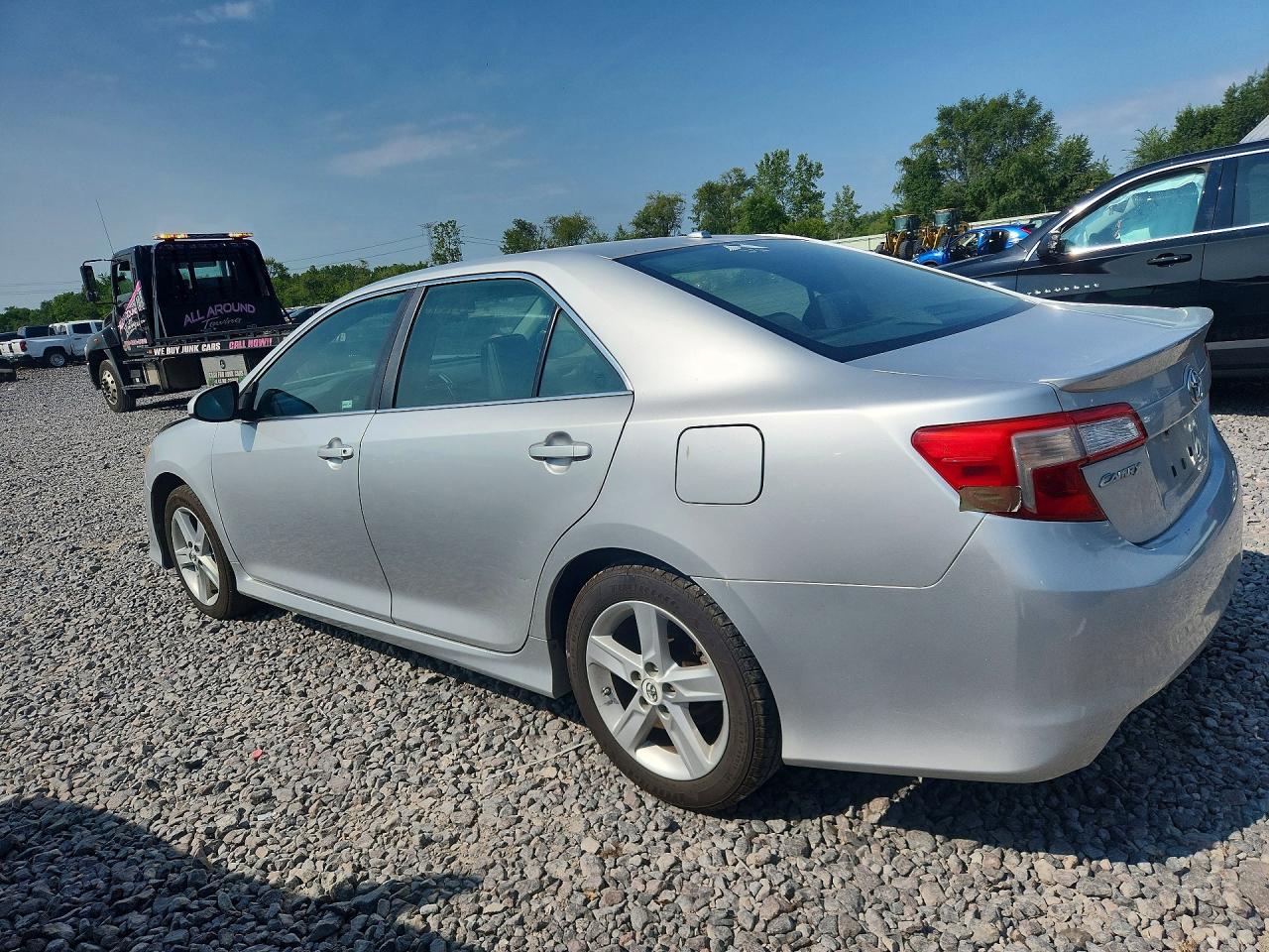 2012 Toyota Camry Se Silver vin: 4T1BF1FK5CU048107