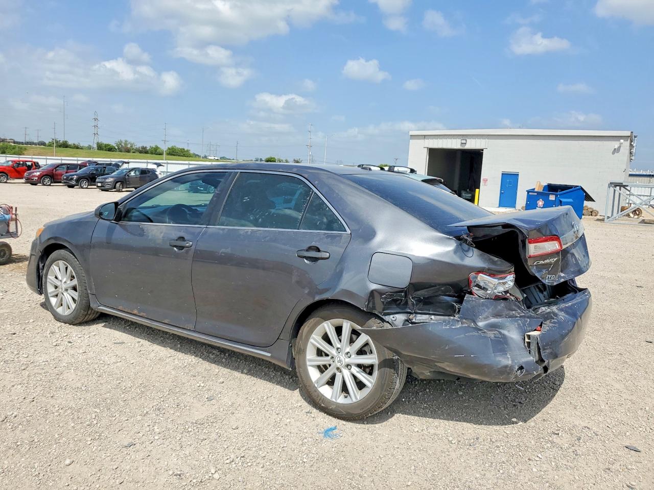 2012 Toyota Camry Xle Gray vin: 4T1BF1FK5CU048544
