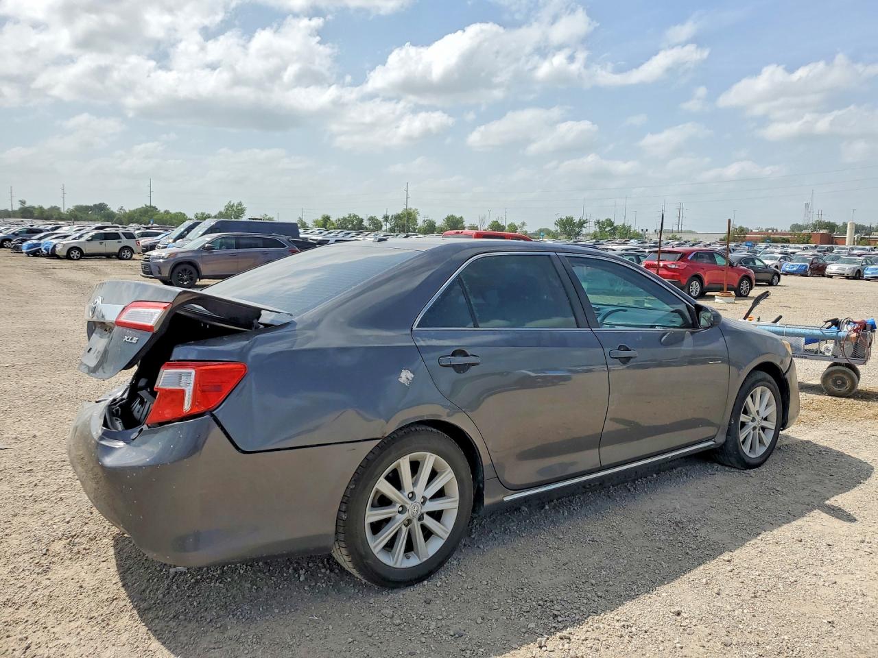 2012 Toyota Camry Xle Gray vin: 4T1BF1FK5CU048544