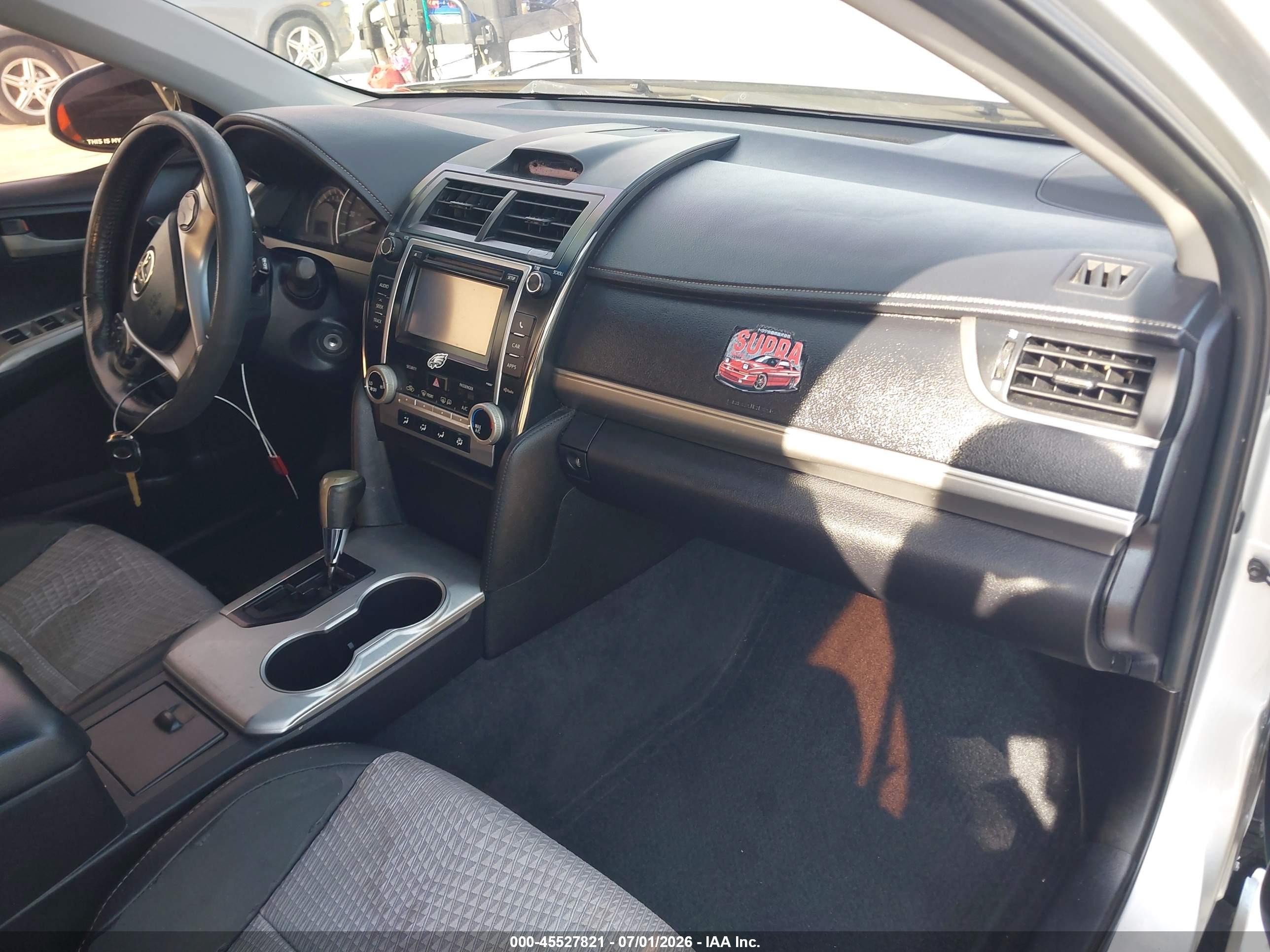 2012 Toyota Camry Se Silver vin: 4T1BF1FK5CU050956