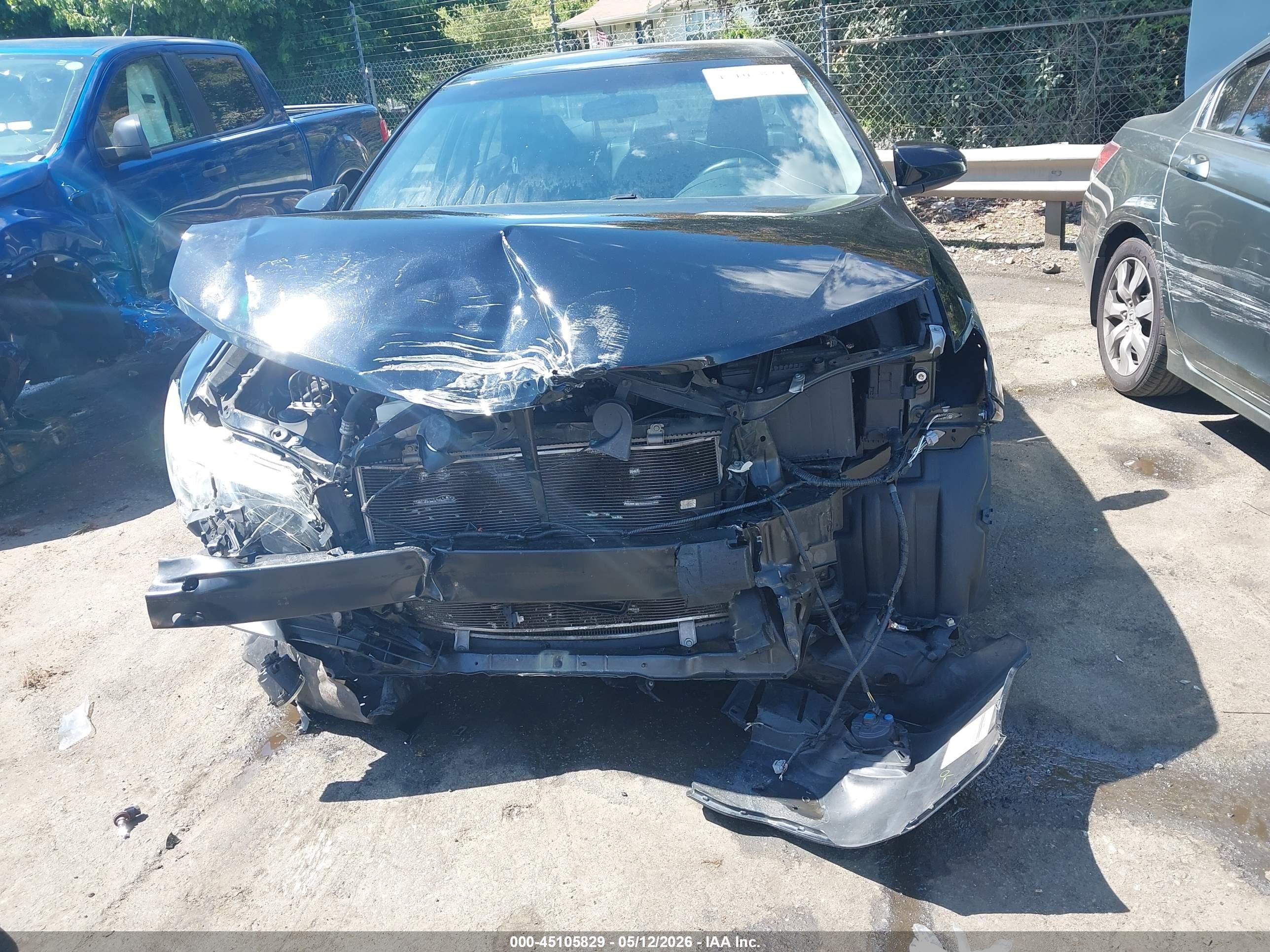 2012 Toyota Camry Se Черный vin: 4T1BF1FK5CU056403