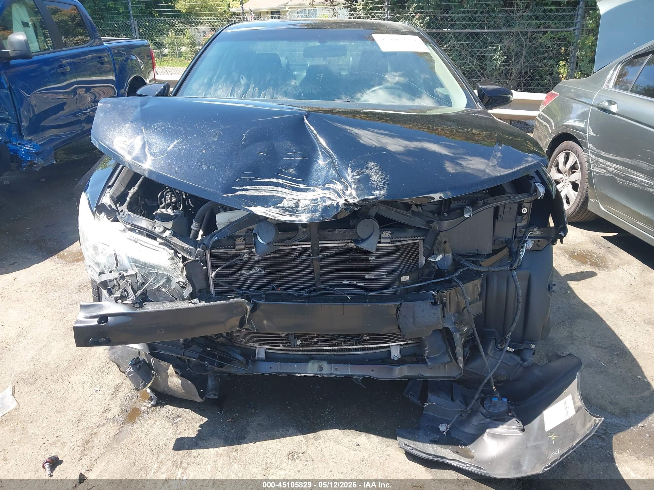 2012 Toyota Camry Se Черный vin: 4T1BF1FK5CU056403