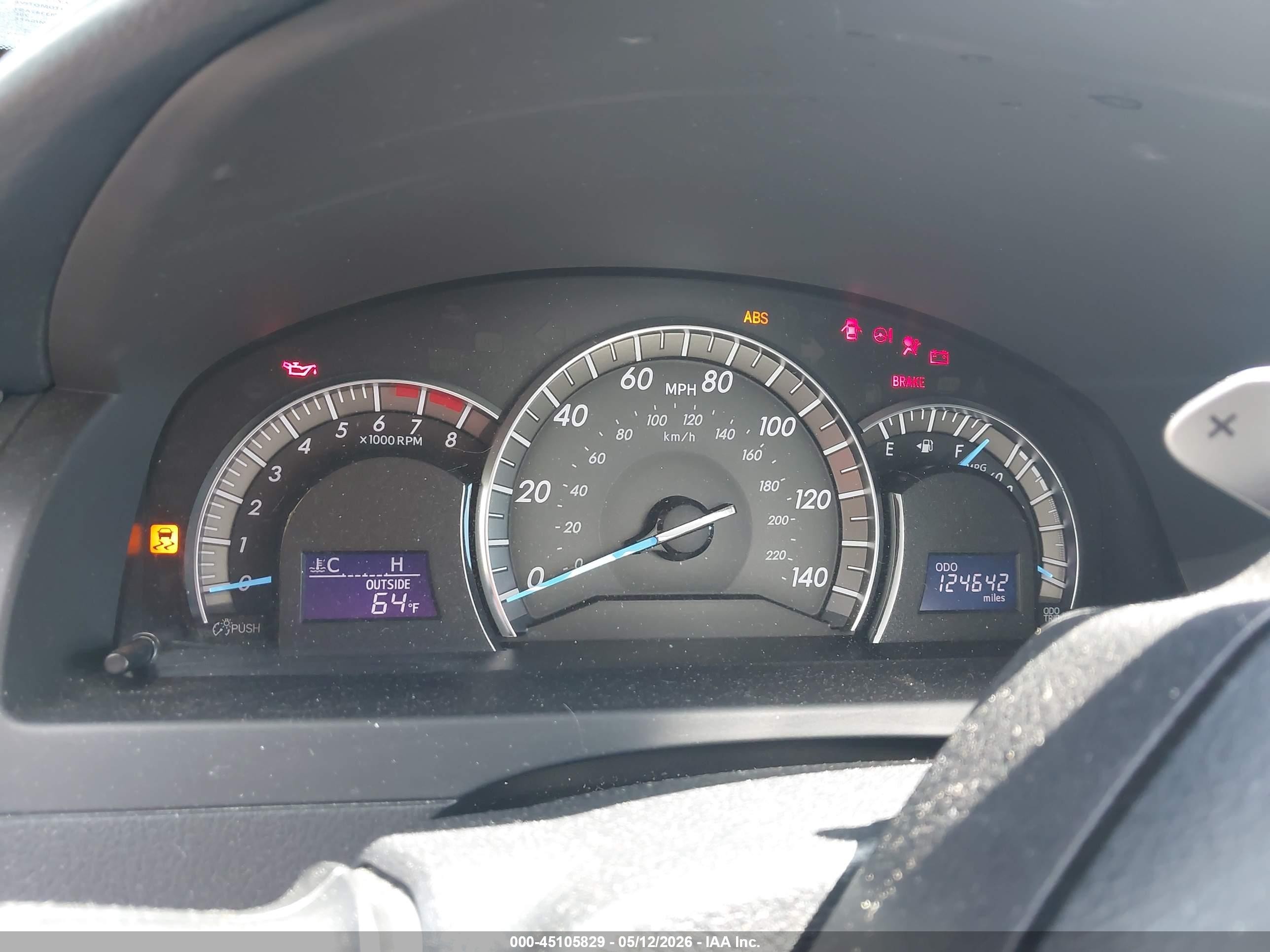 2012 Toyota Camry Se Черный vin: 4T1BF1FK5CU056403