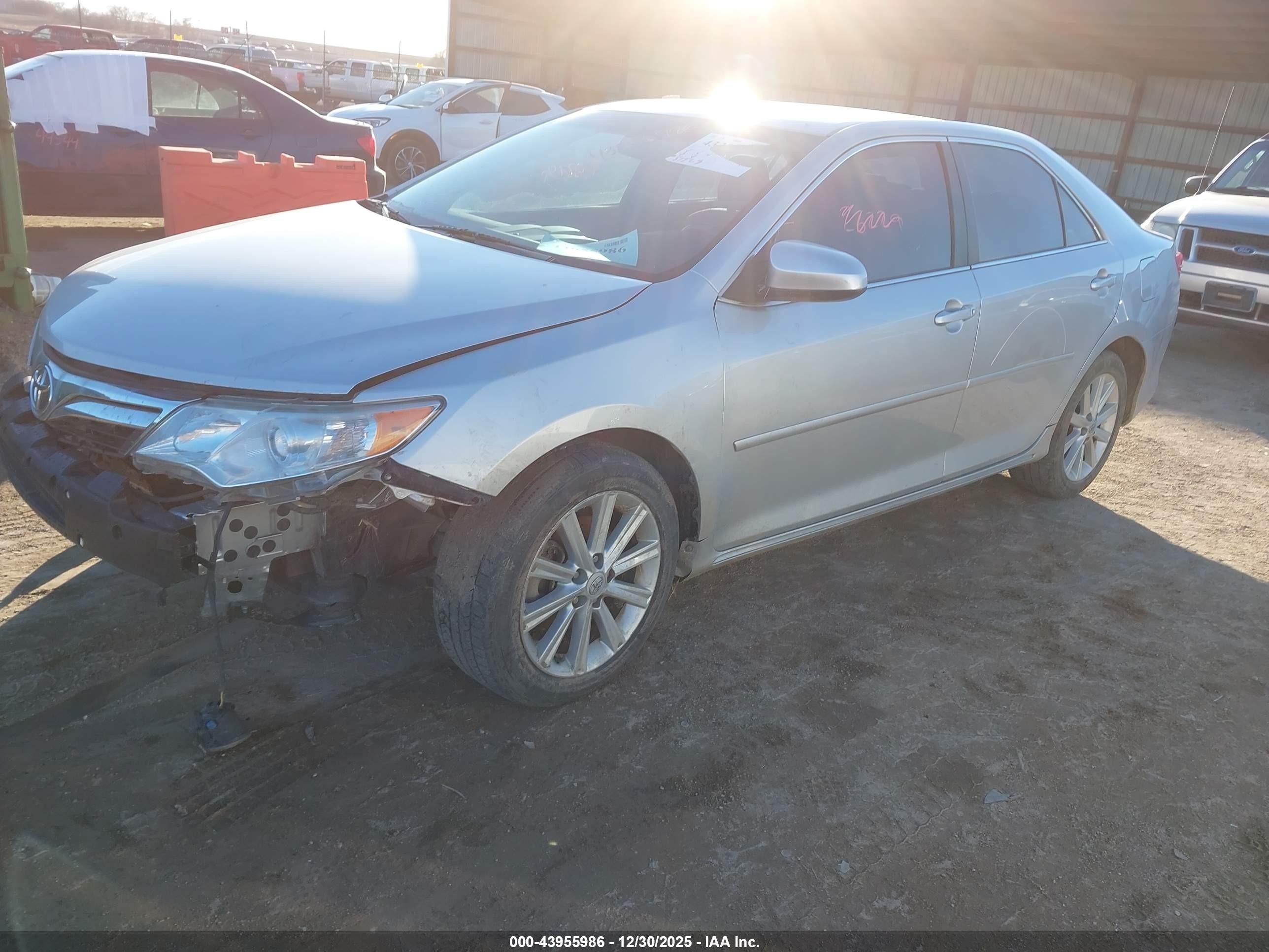 2012 Toyota Camry Xle Silver vin: 4T1BF1FK5CU063514
