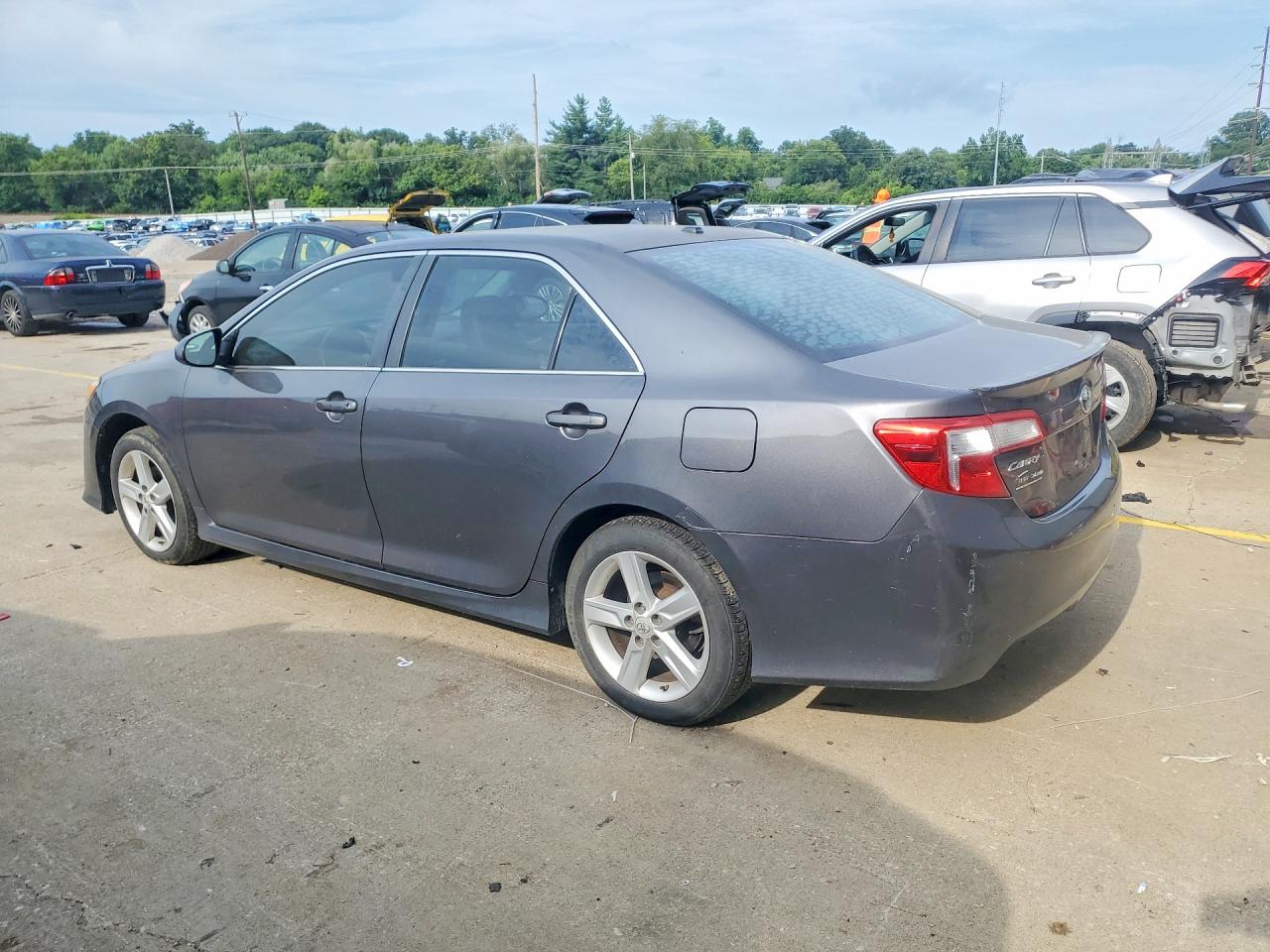 2012 Toyota Camry Se Gray vin: 4T1BF1FK5CU074156