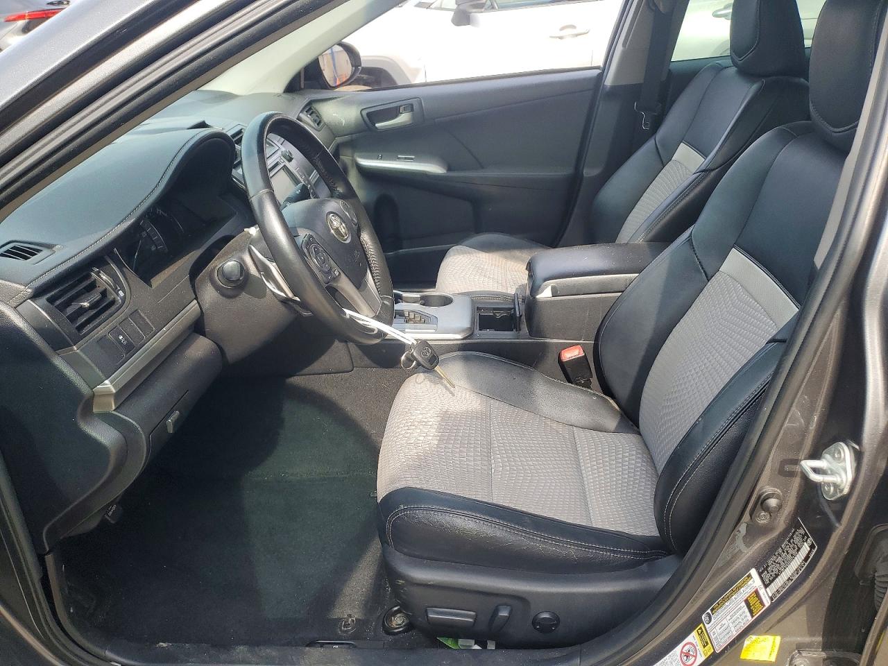 2012 Toyota Camry Se Gray vin: 4T1BF1FK5CU074156