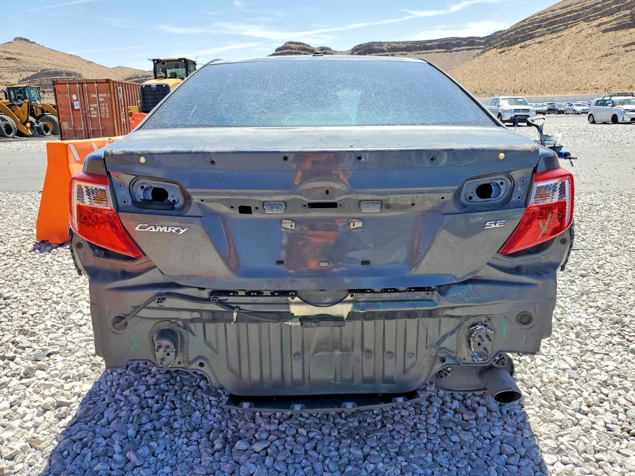 2012 Toyota Camry Se Gray vin: 4T1BF1FK5CU077025