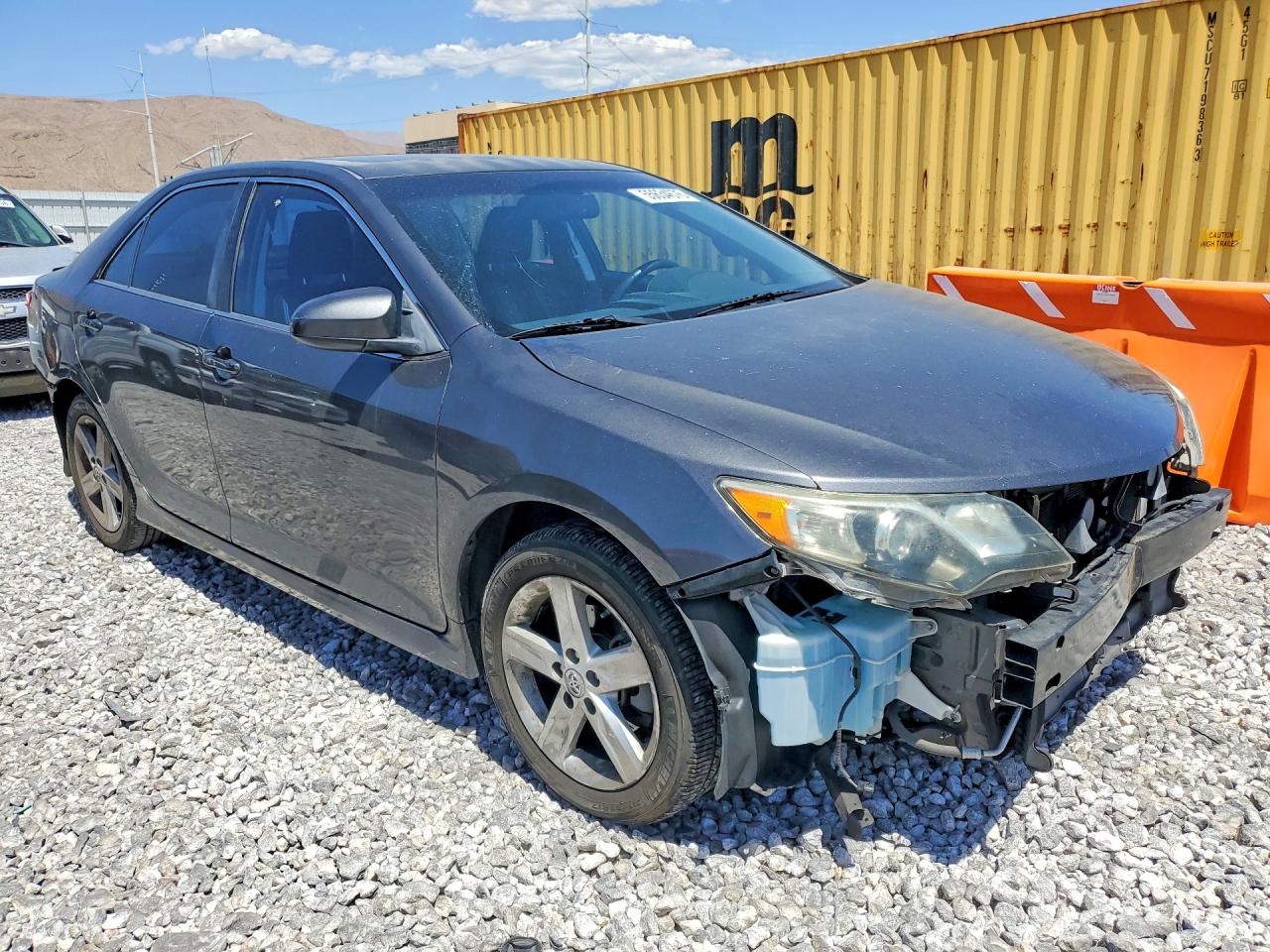 2012 Toyota Camry Se Gray vin: 4T1BF1FK5CU077025
