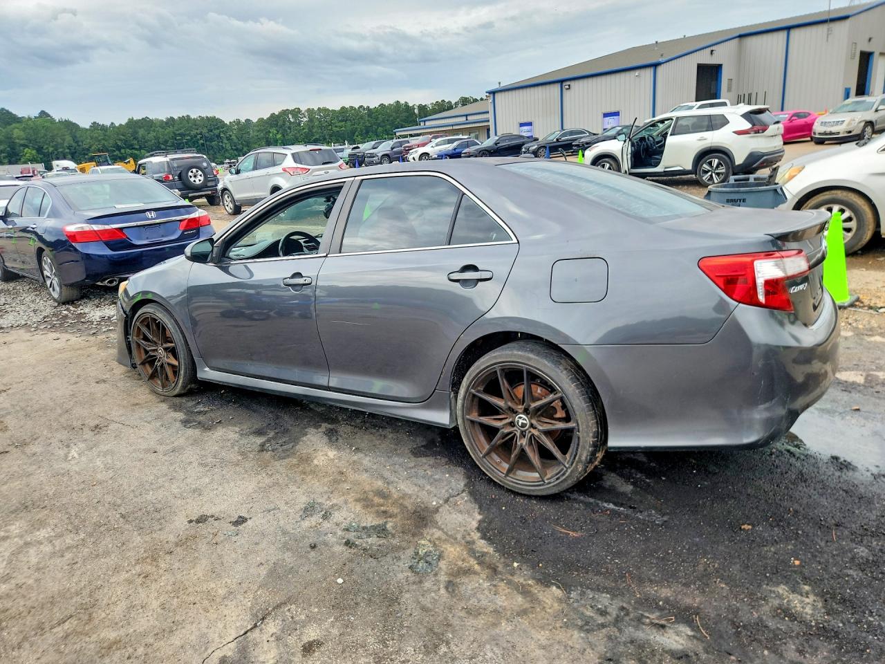 2012 Toyota Camry Se Gray vin: 4T1BF1FK5CU077218