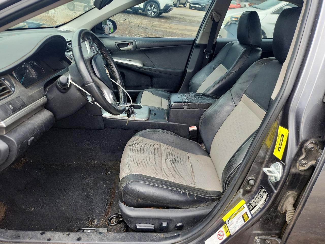 2012 Toyota Camry Se Gray vin: 4T1BF1FK5CU077218