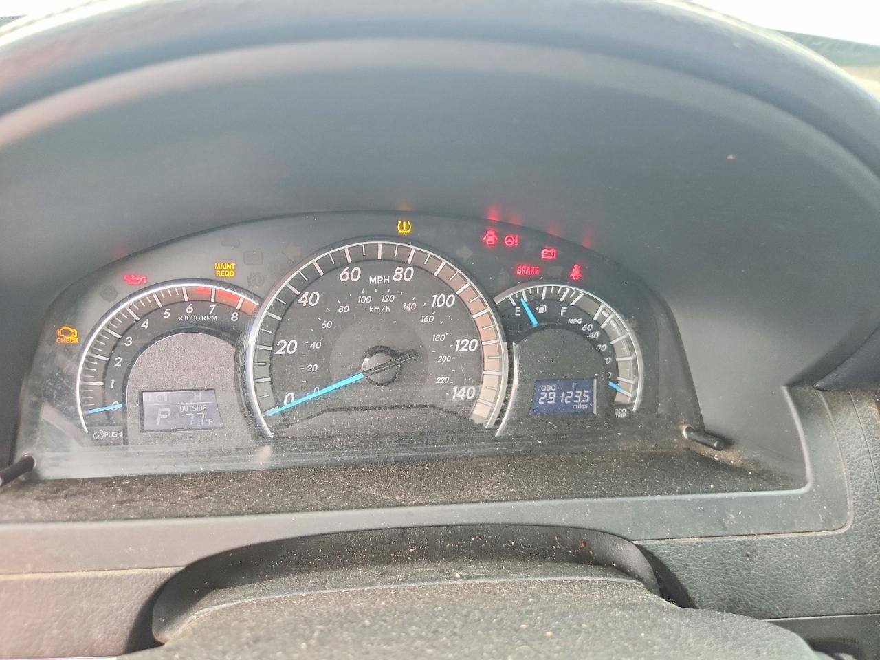 2012 Toyota Camry Se Gray vin: 4T1BF1FK5CU077218