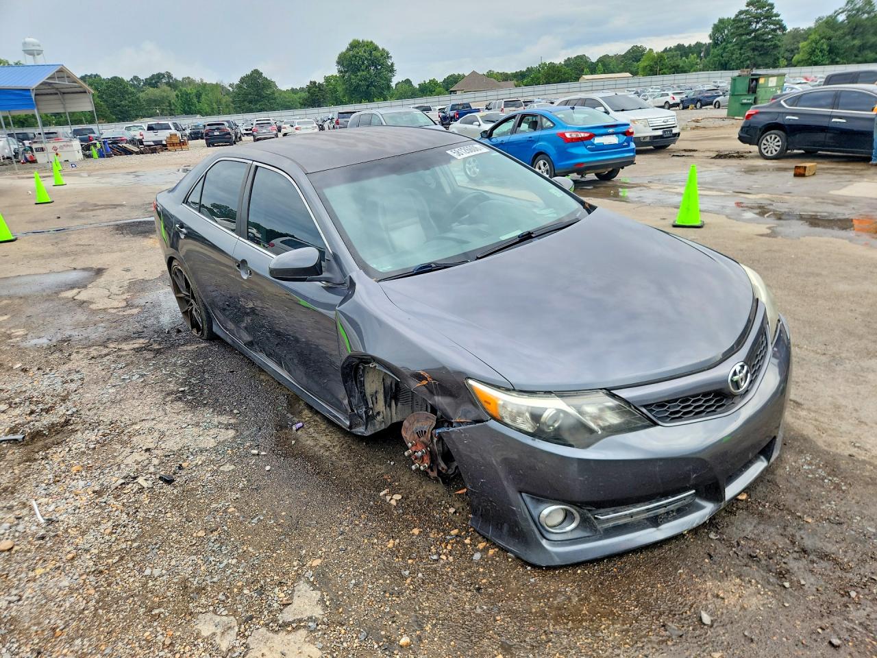 2012 Toyota Camry Se Gray vin: 4T1BF1FK5CU077218