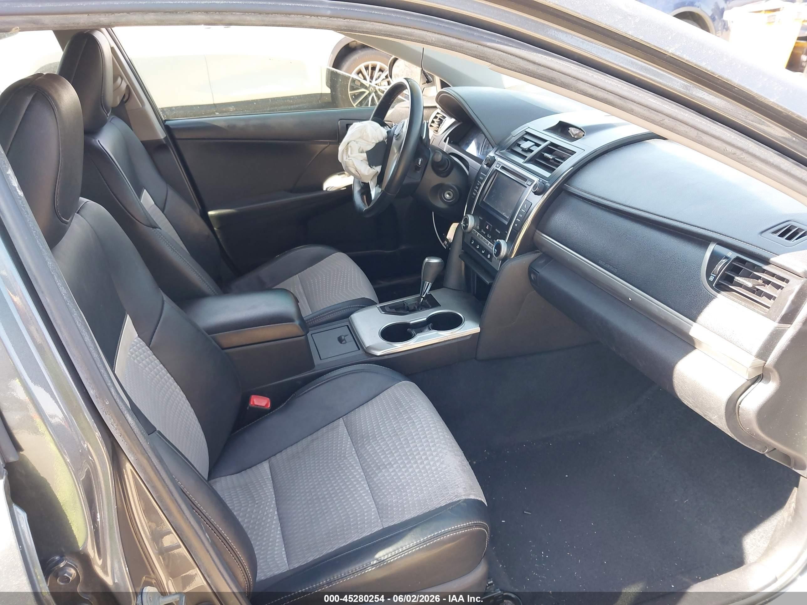2012 Toyota Camry Se Серый vin: 4T1BF1FK5CU080068