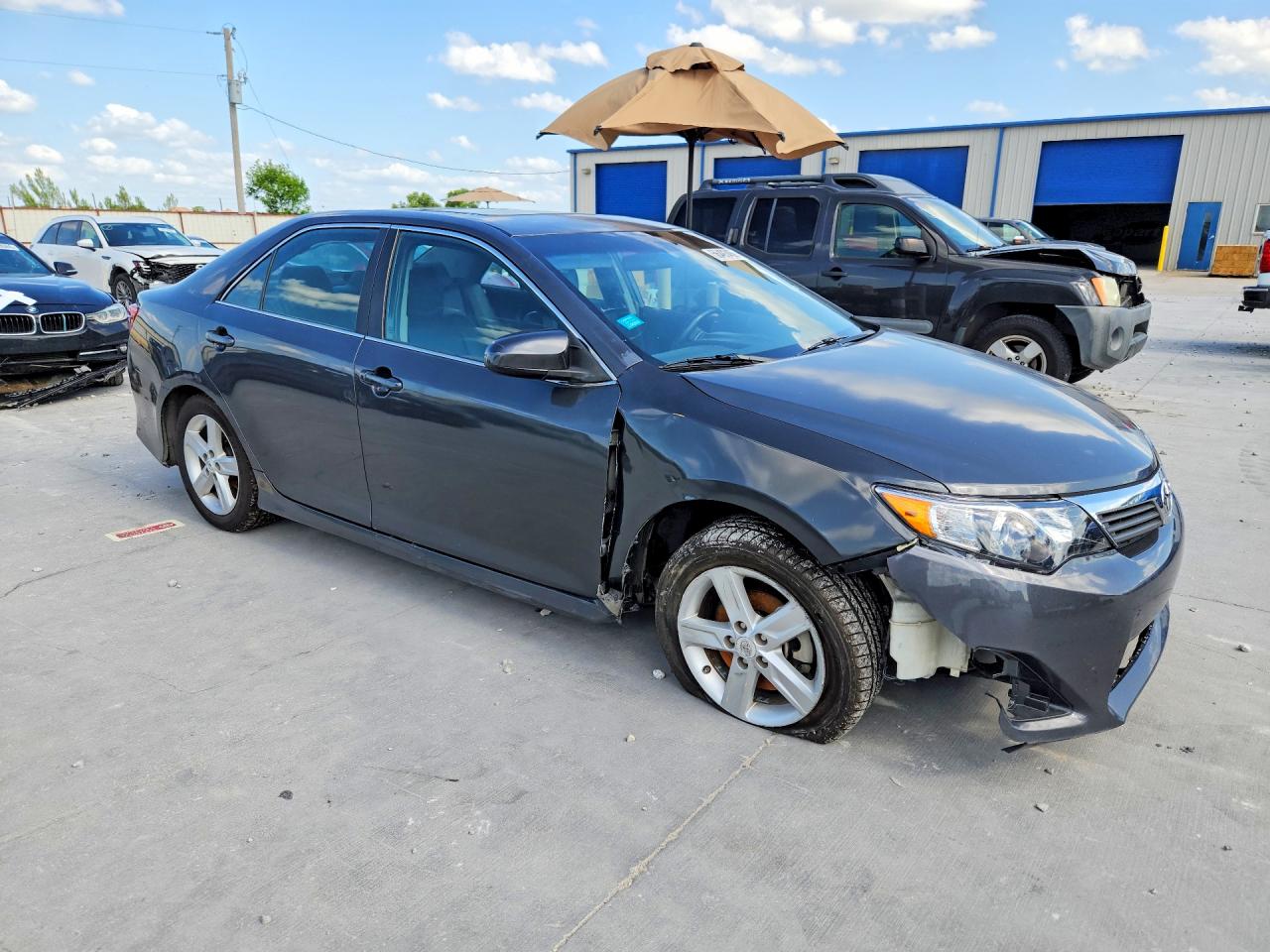 2012 Toyota Camry Se Серый vin: 4T1BF1FK5CU082743