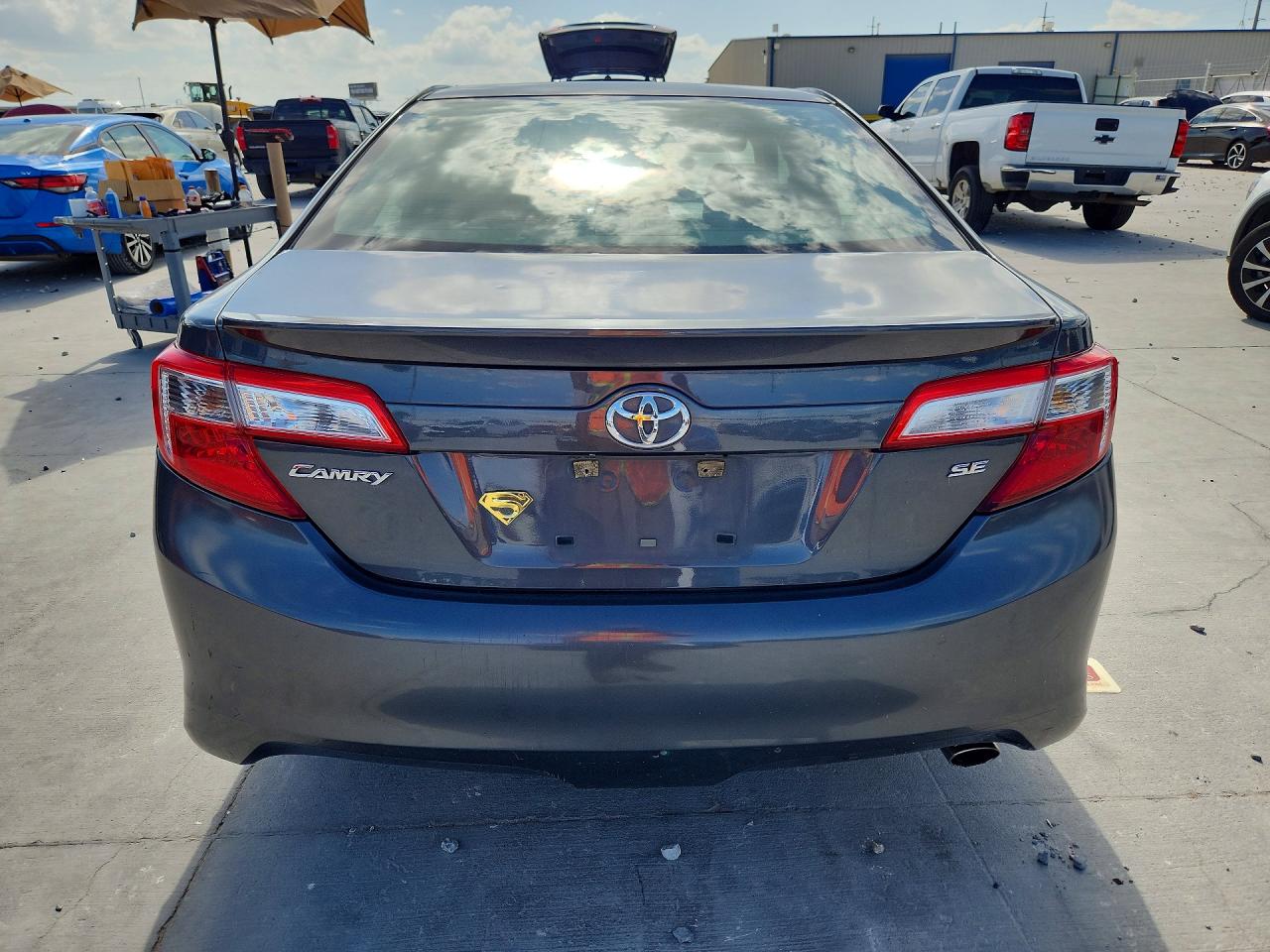 2012 Toyota Camry Se Серый vin: 4T1BF1FK5CU082743