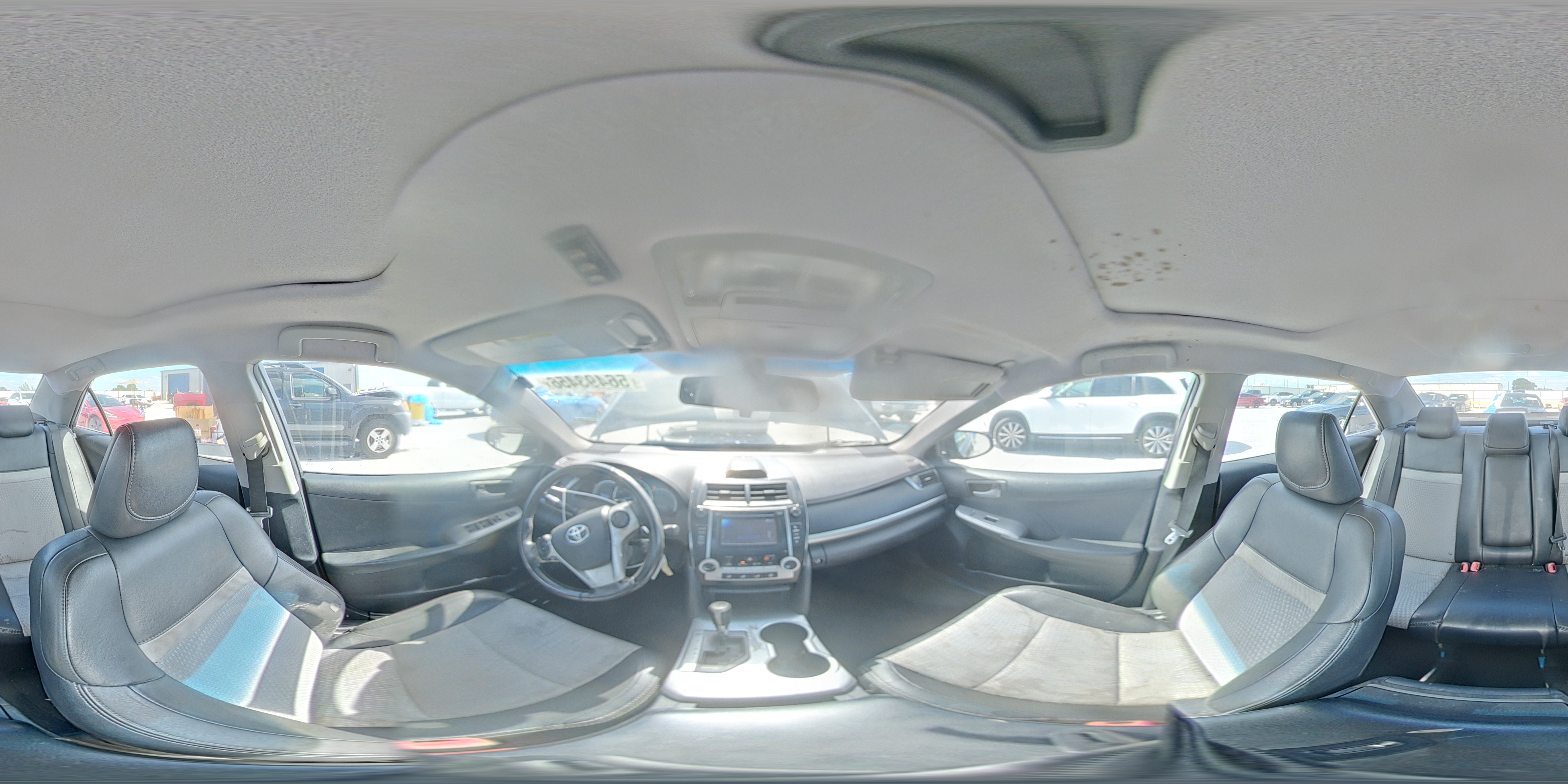 2012 Toyota Camry Se Серый vin: 4T1BF1FK5CU082743