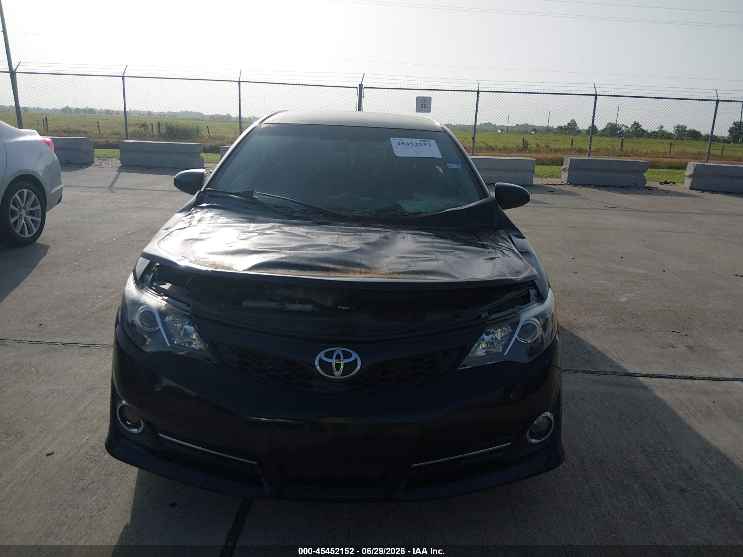 2012 Toyota Camry Se Черный vin: 4T1BF1FK5CU086016