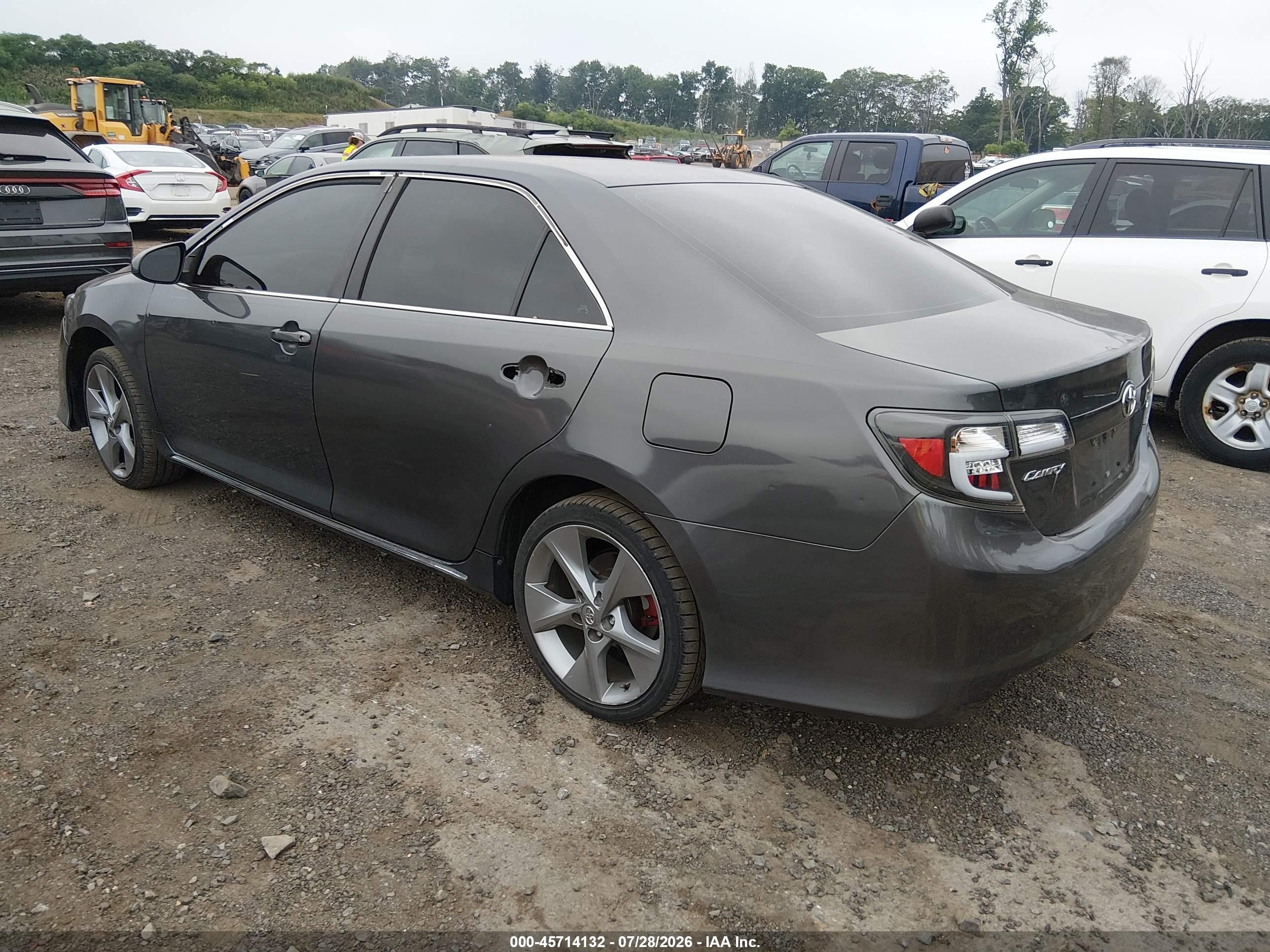 2012 Toyota Camry Le Gray vin: 4T1BF1FK5CU087795