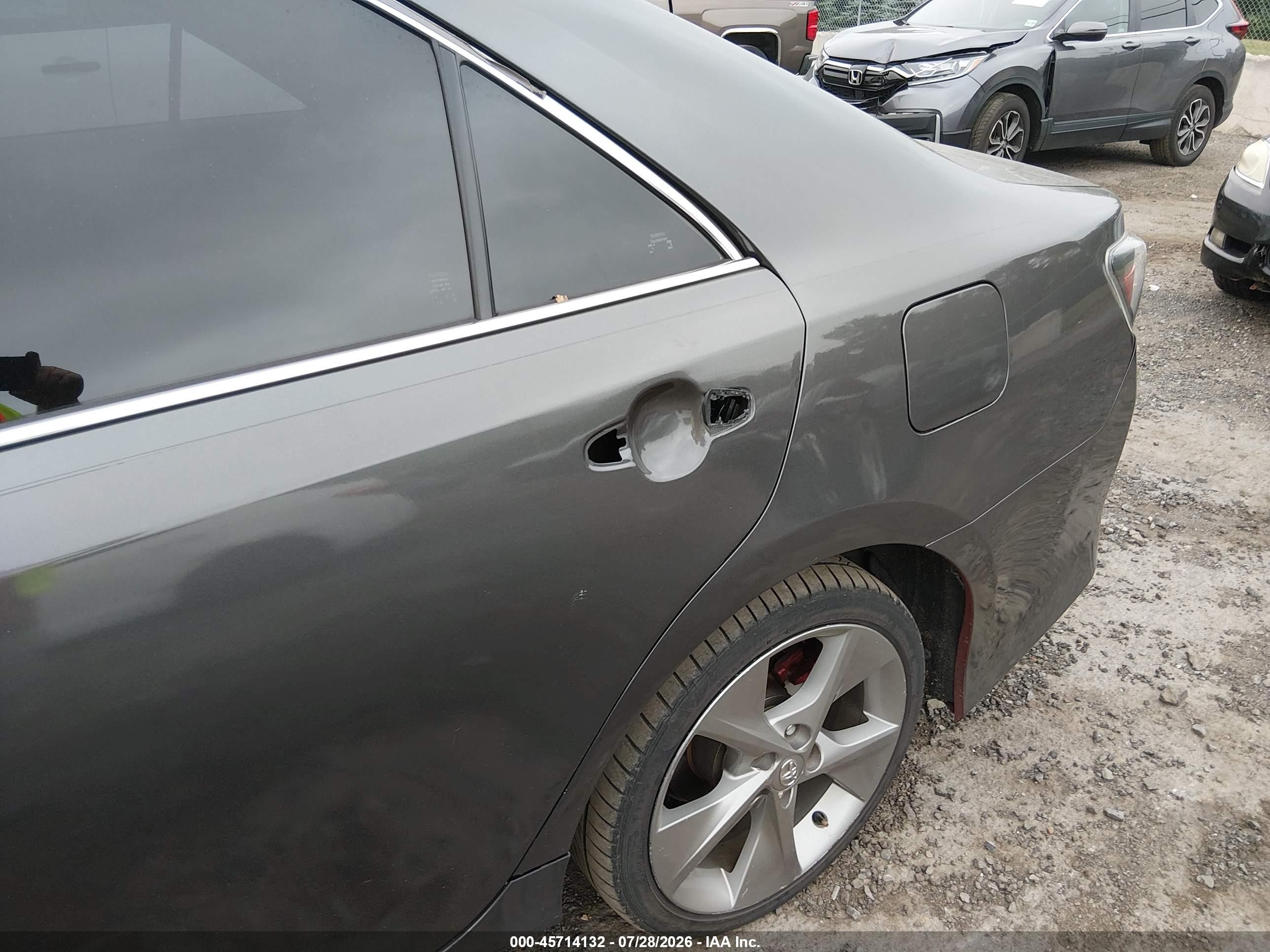 2012 Toyota Camry Le Gray vin: 4T1BF1FK5CU087795