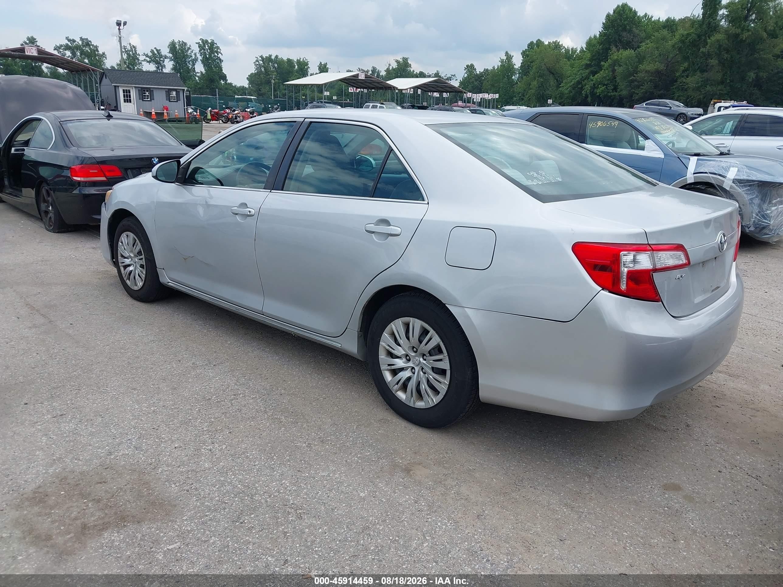2012 Toyota Camry Le Silver vin: 4T1BF1FK5CU092317