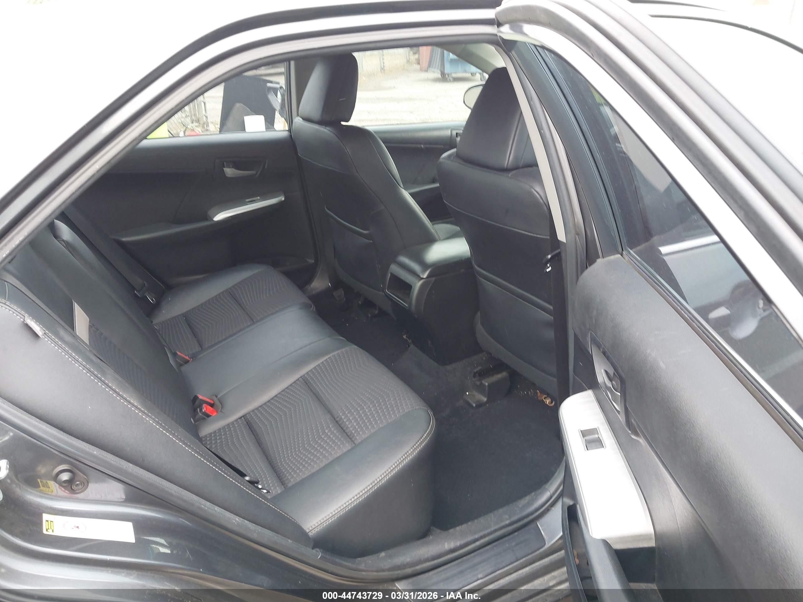 2012 Toyota Camry Se Gray vin: 4T1BF1FK5CU107981