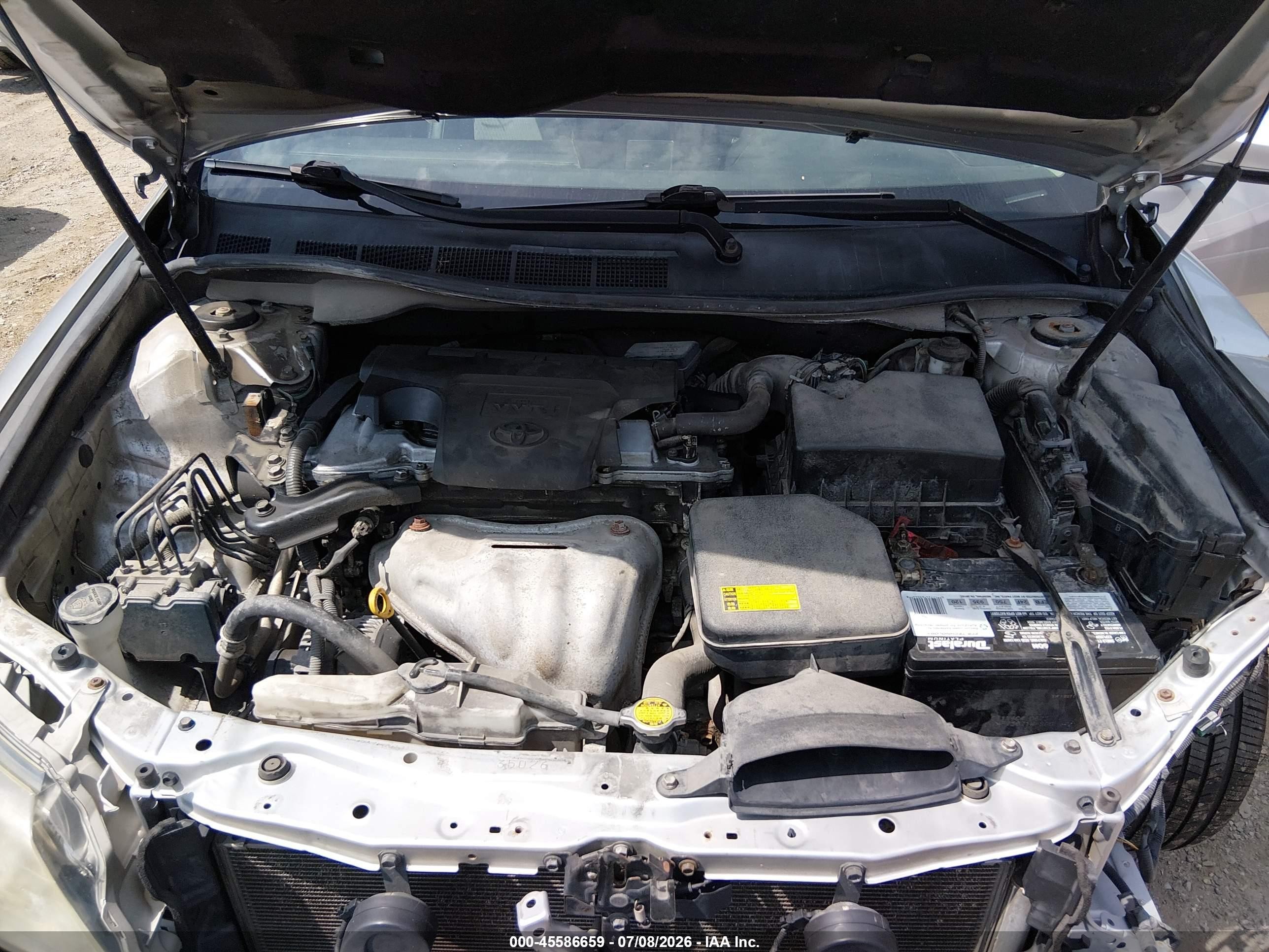 2012 Toyota Camry Se Silver vin: 4T1BF1FK5CU112775