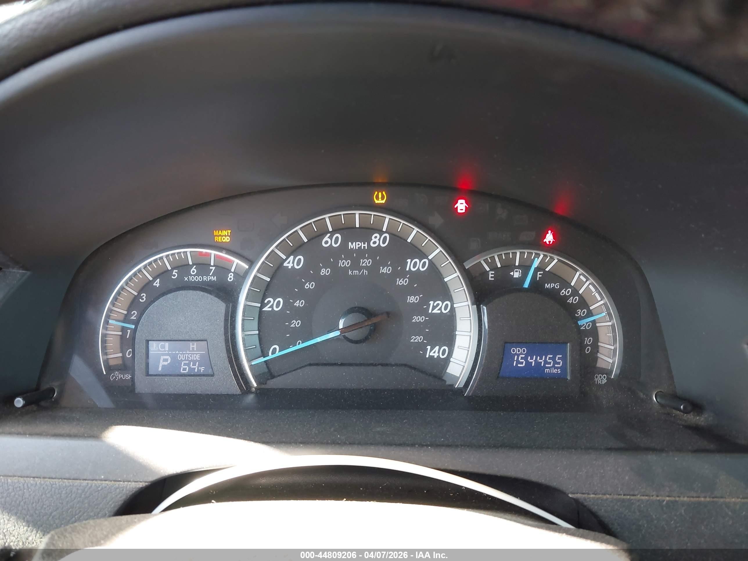 2012 Toyota Camry Se Черный vin: 4T1BF1FK5CU124019