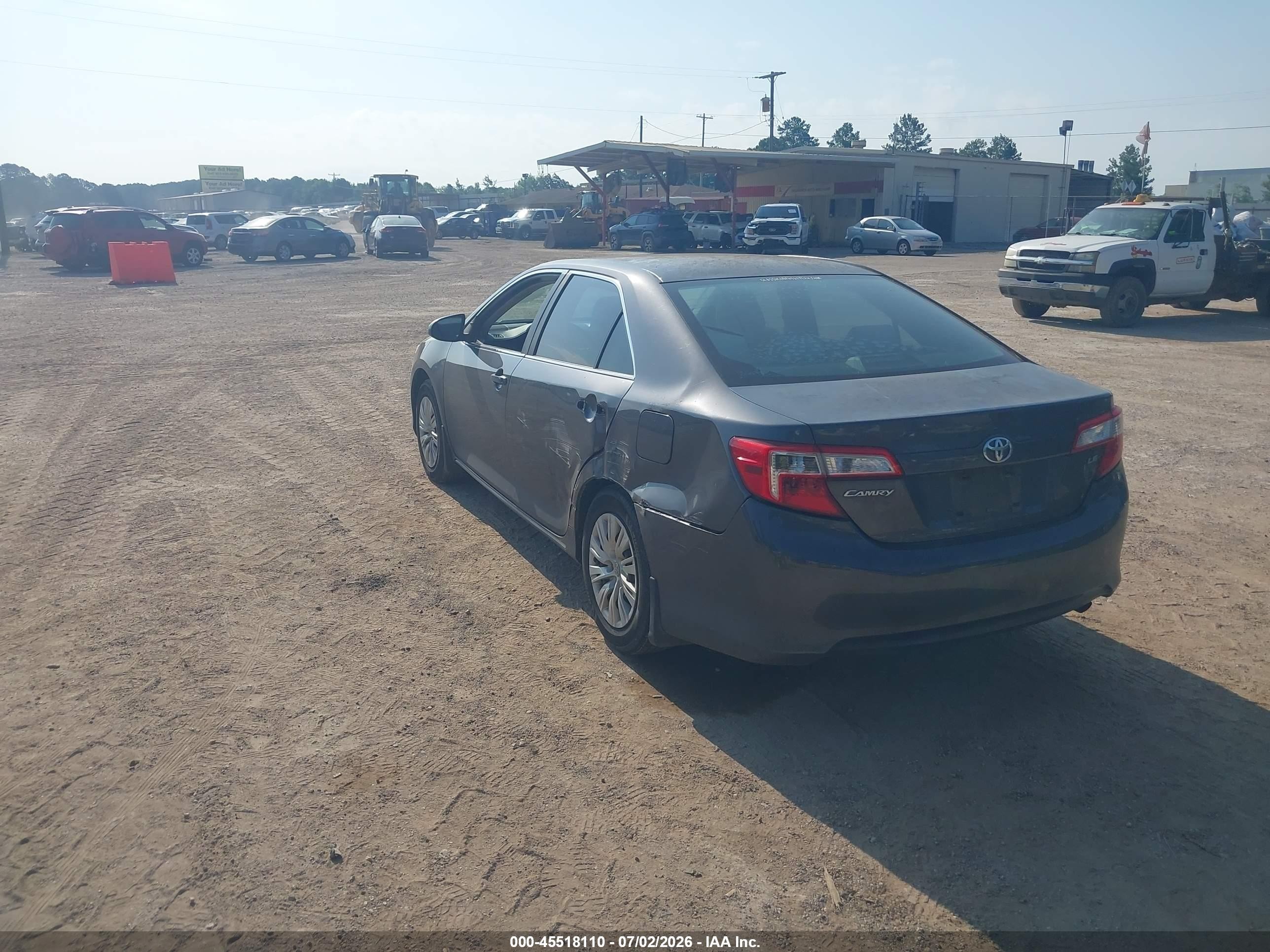 2012 Toyota Camry Le Gray vin: 4T1BF1FK5CU128166