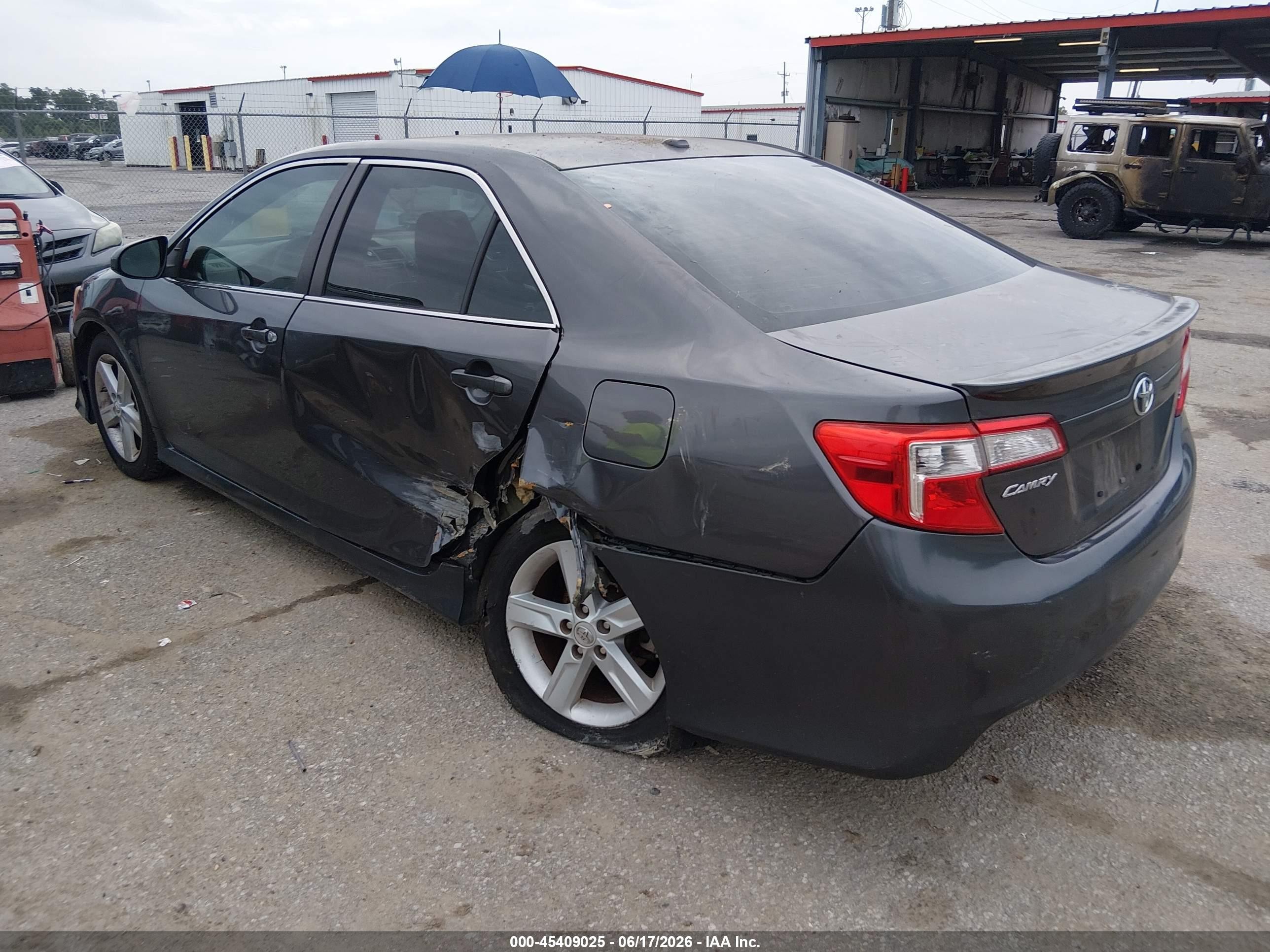 2012 Toyota Camry Se Gray vin: 4T1BF1FK5CU128748