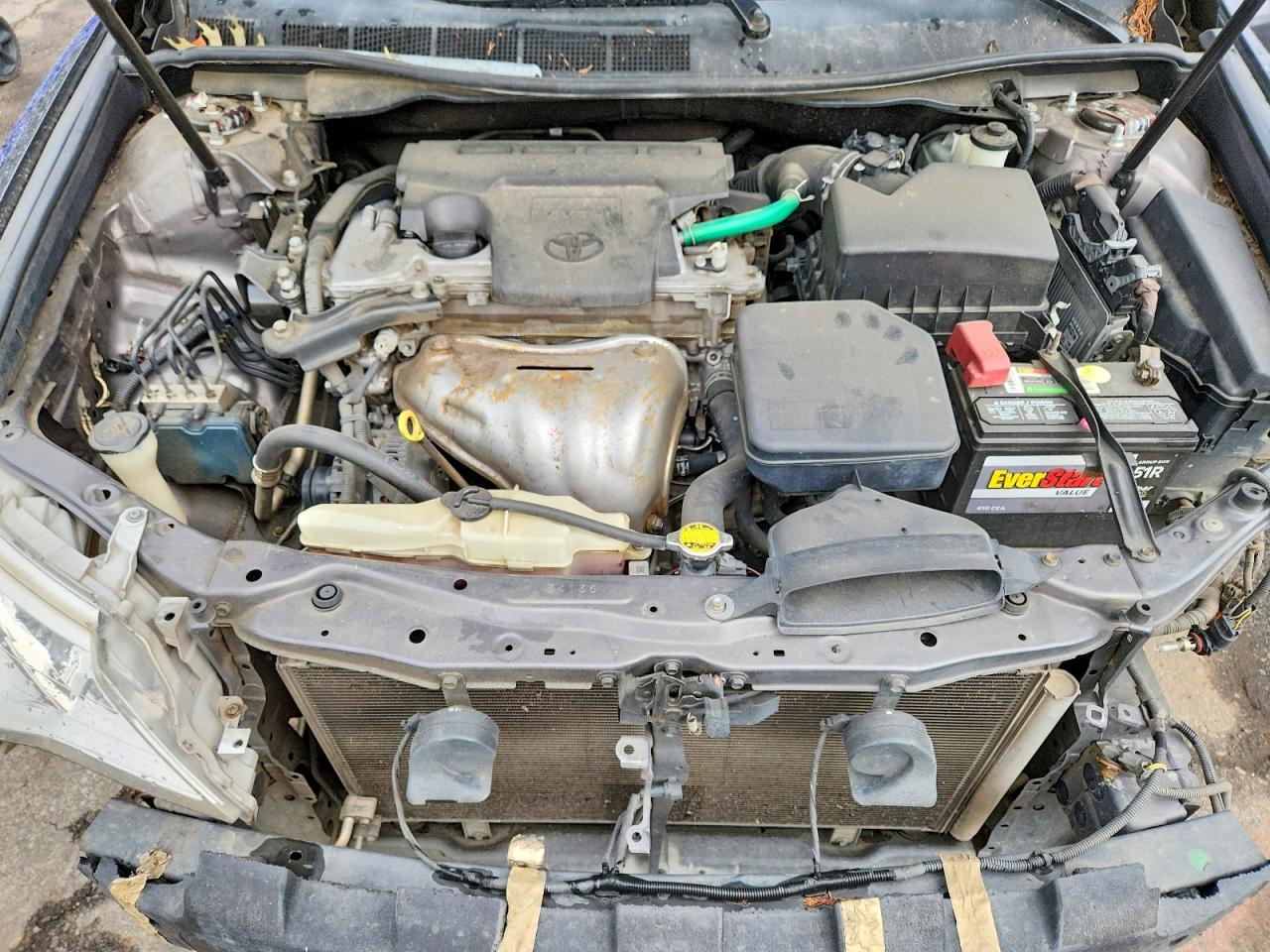 2012 Toyota Camry Xle Серый vin: 4T1BF1FK5CU151771
