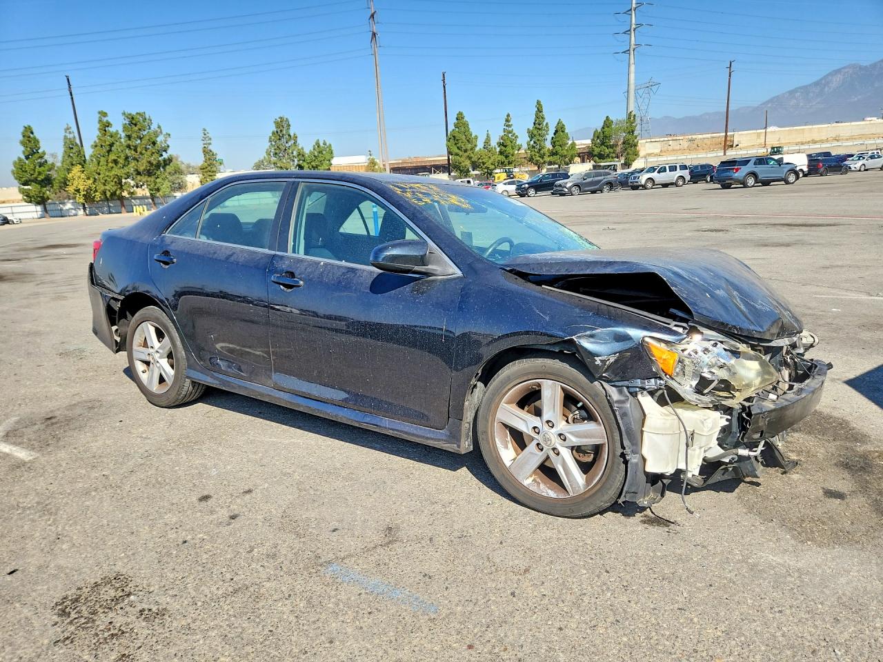 2012 Toyota Camry Se Gray vin: 4T1BF1FK5CU155089