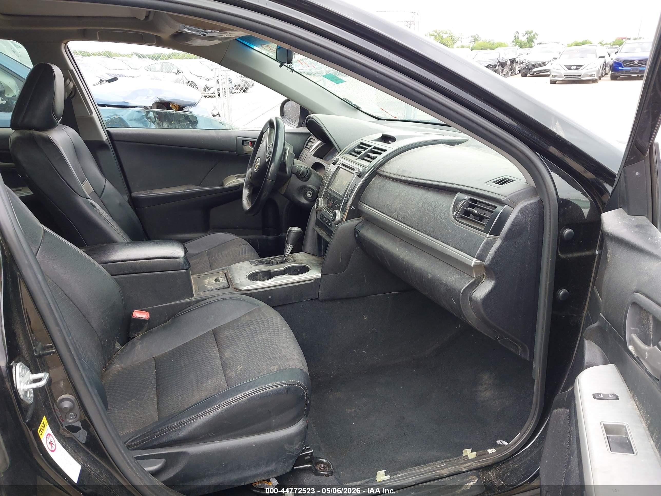 2012 Toyota Camry Se Limited Edition Черный vin: 4T1BF1FK5CU156307