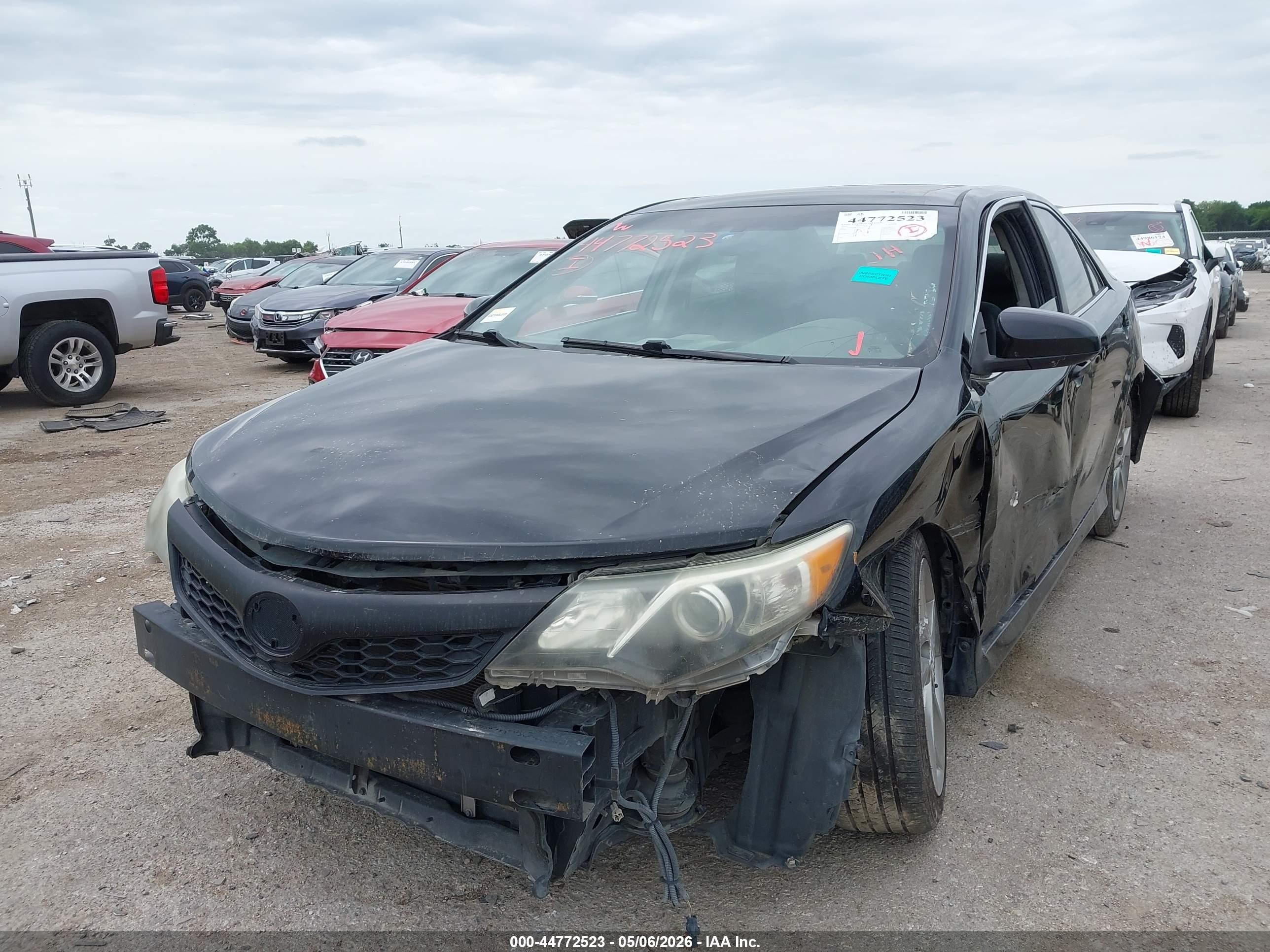 2012 Toyota Camry Se Limited Edition Черный vin: 4T1BF1FK5CU156307