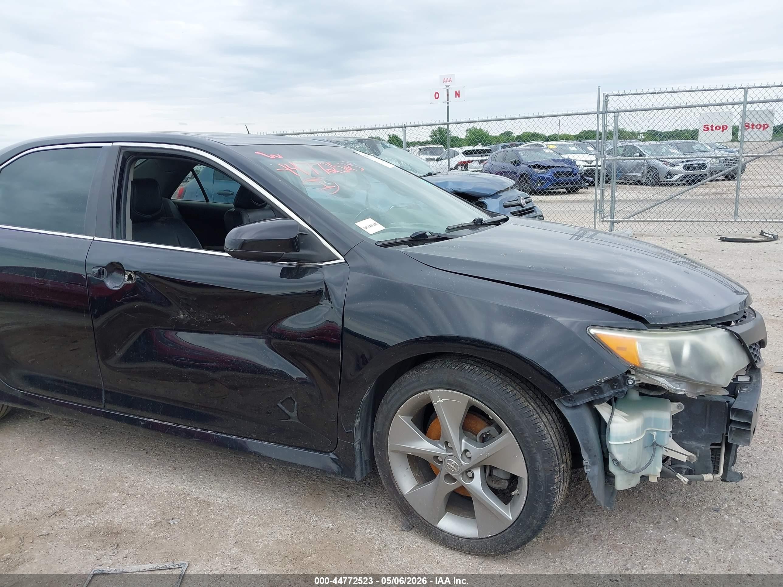 2012 Toyota Camry Se Limited Edition Черный vin: 4T1BF1FK5CU156307