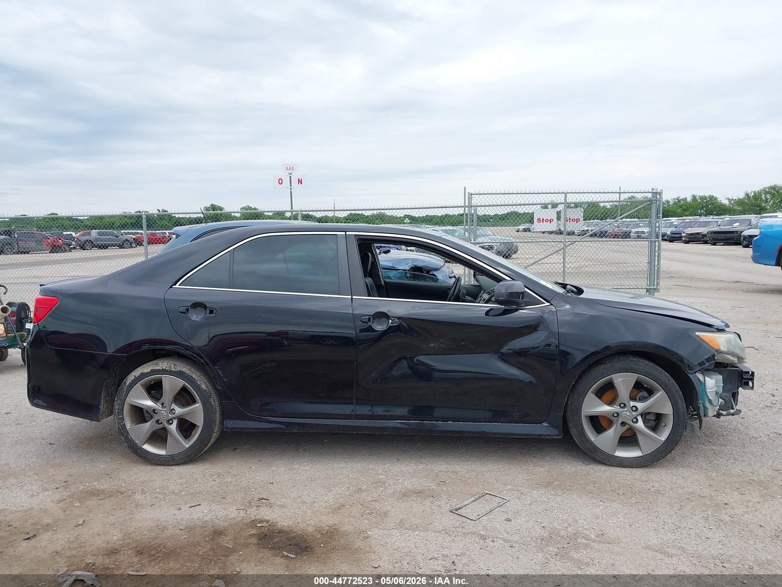 2012 Toyota Camry Se Limited Edition Черный vin: 4T1BF1FK5CU156307