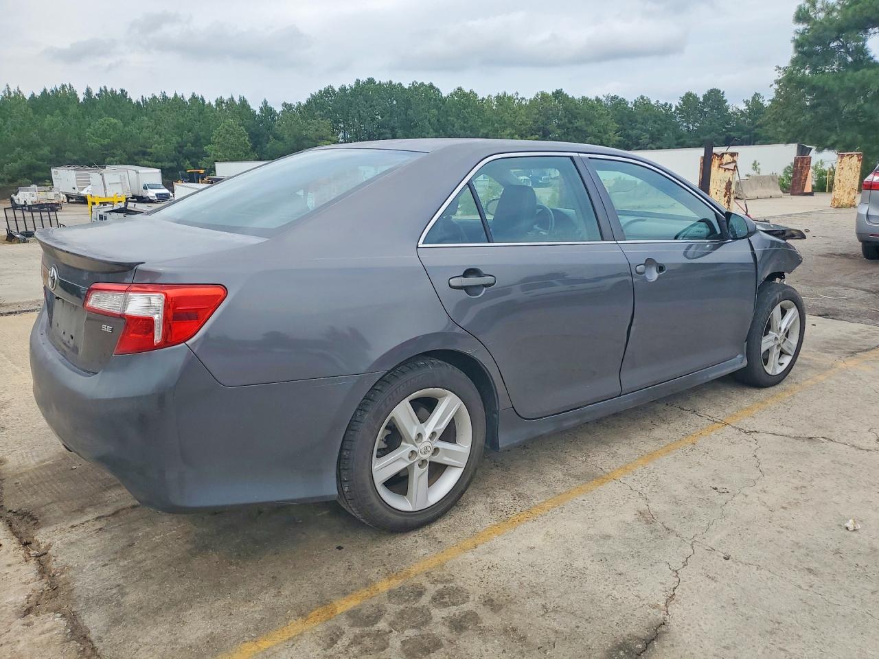 2012 Toyota Camry Se Gray vin: 4T1BF1FK5CU161832