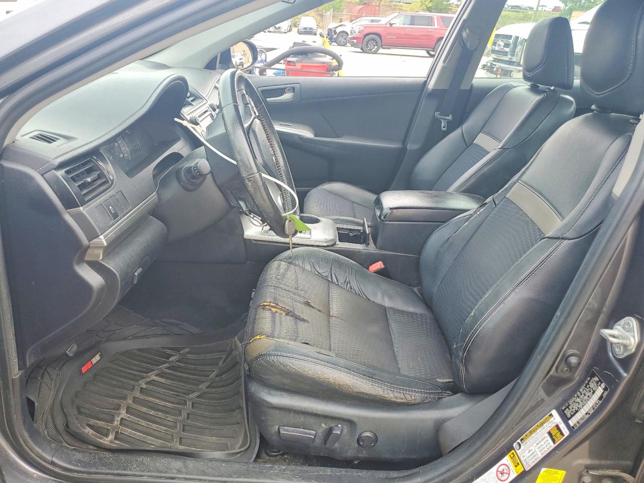 2012 Toyota Camry Se Gray vin: 4T1BF1FK5CU161832