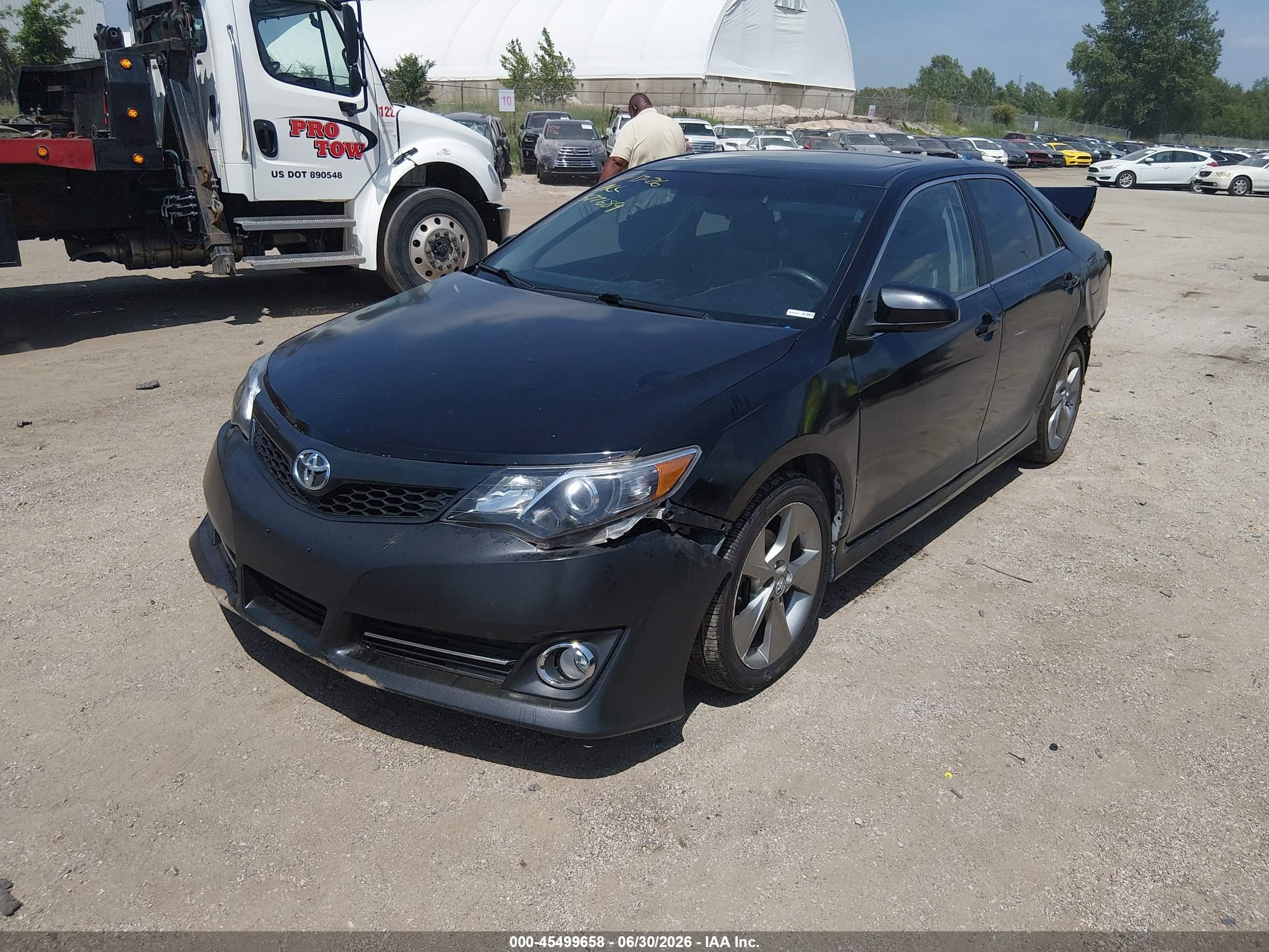 2012 Toyota Camry Se Limited Edition Black vin: 4T1BF1FK5CU162303